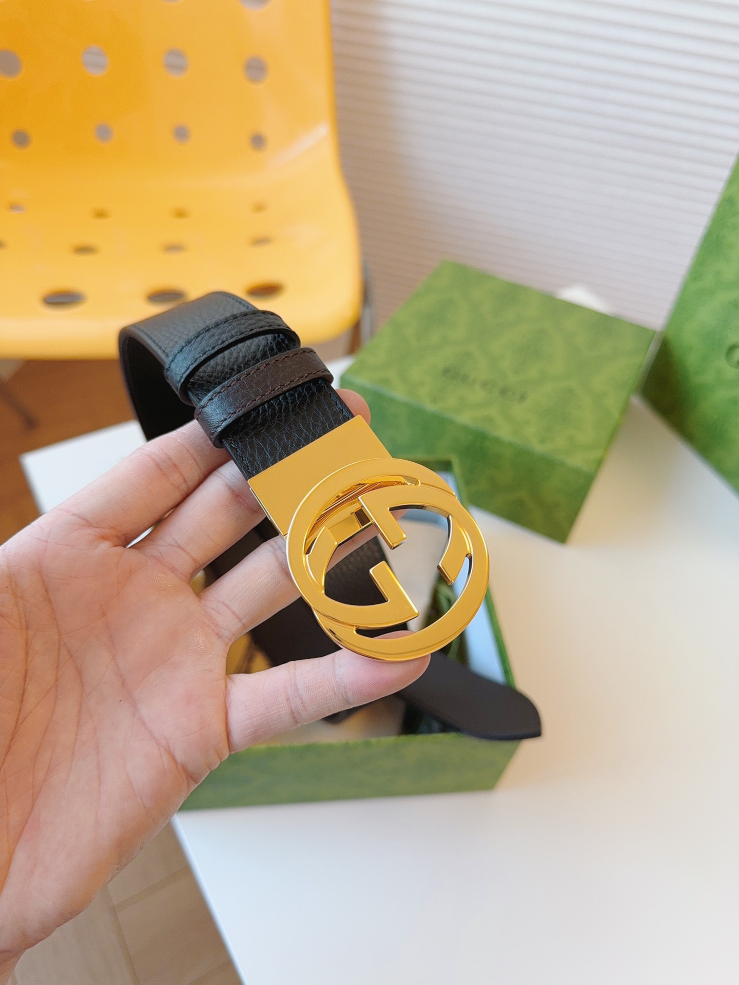 Gucci Leather Belt M