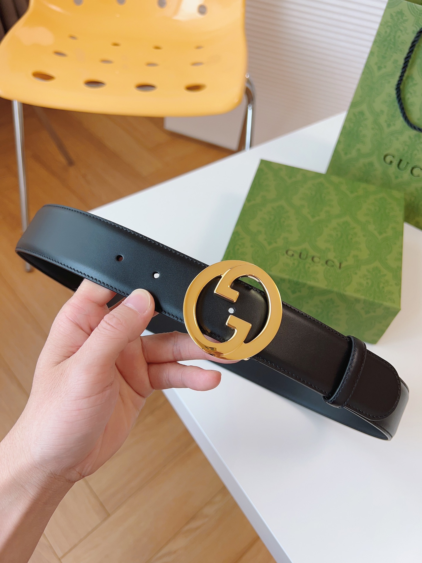 Gucci Basic Belt Black M