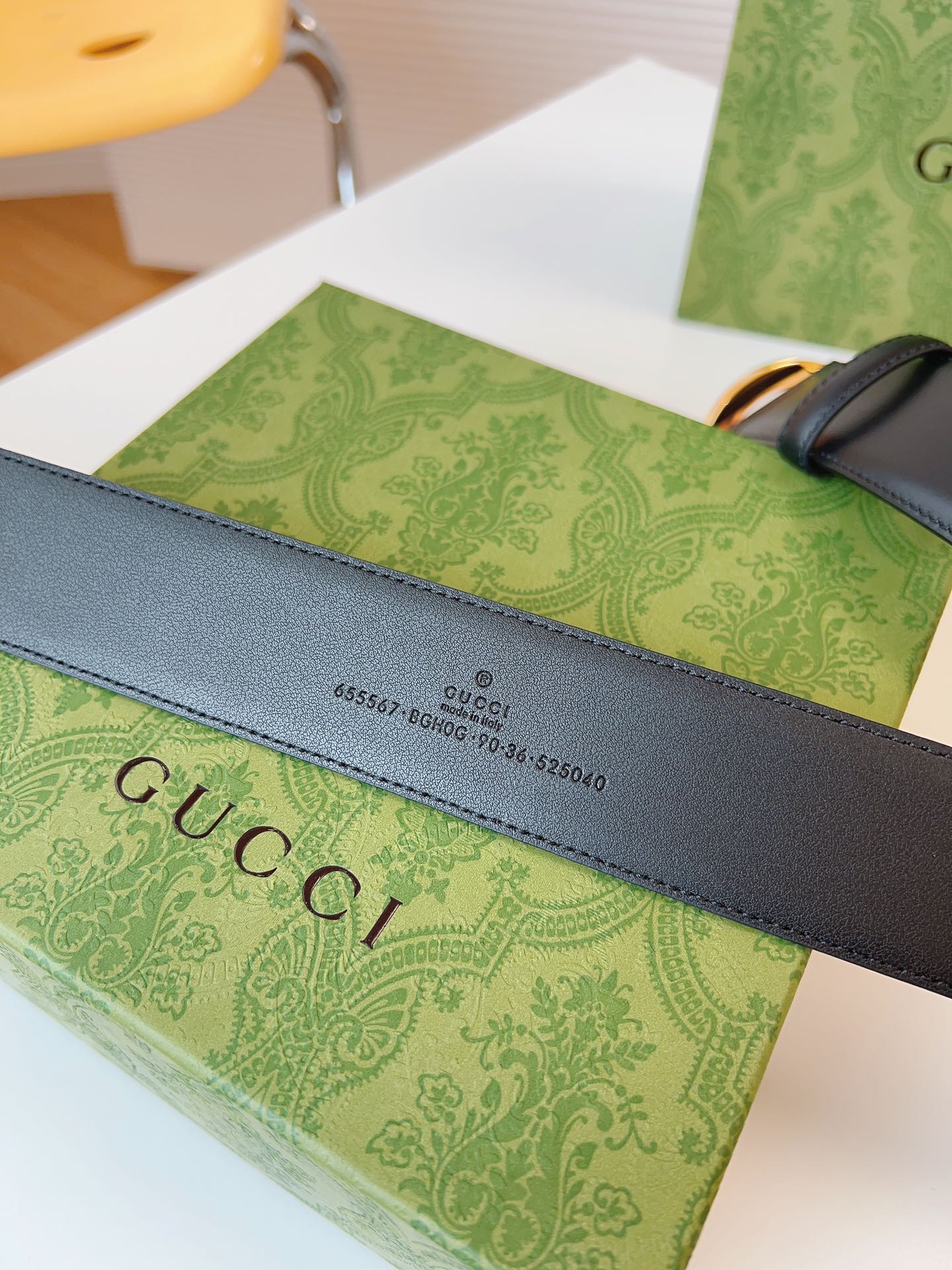 Gucci Basic Belt Black M