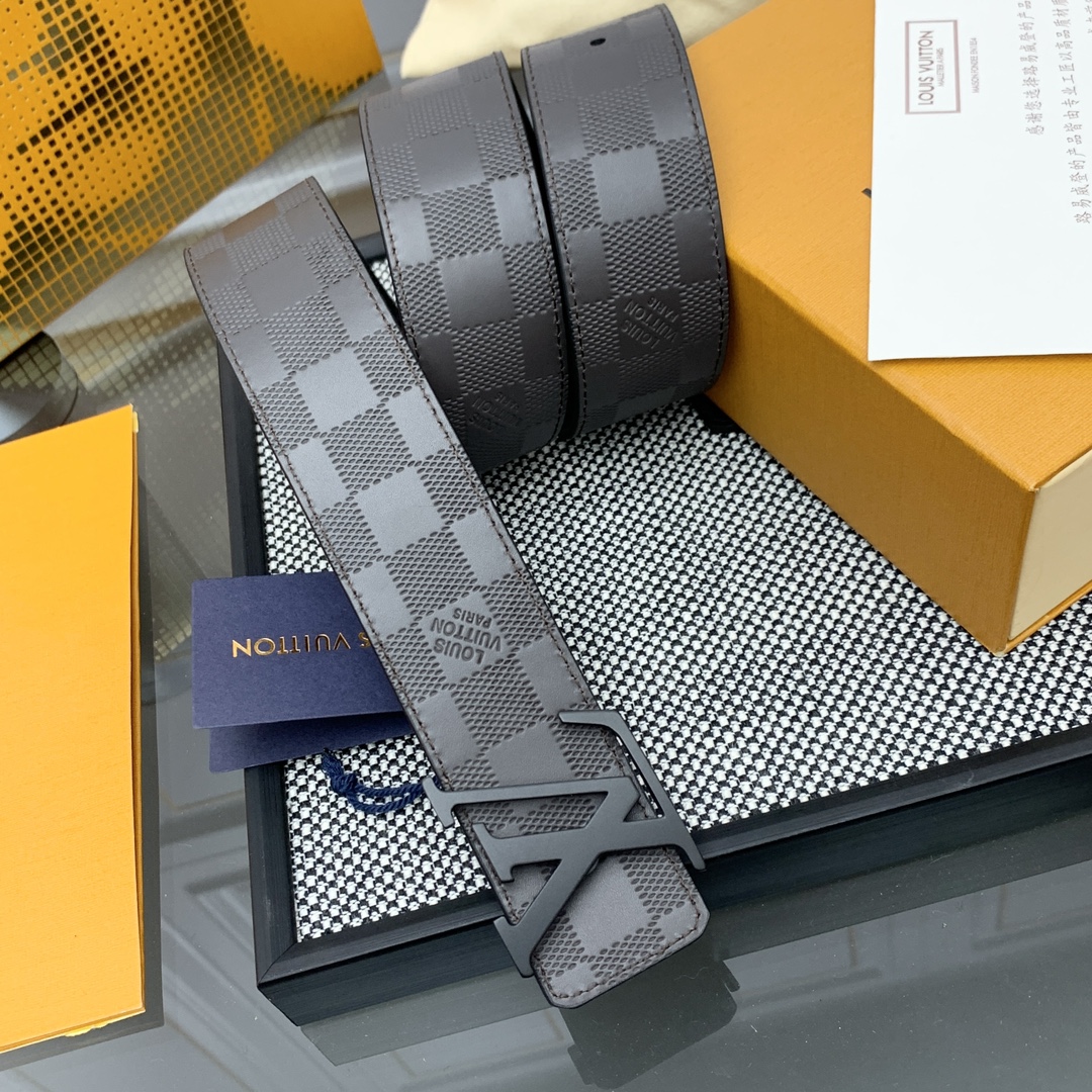 Louis Vuitton Basic Belt Canvas 13514-s-m-l