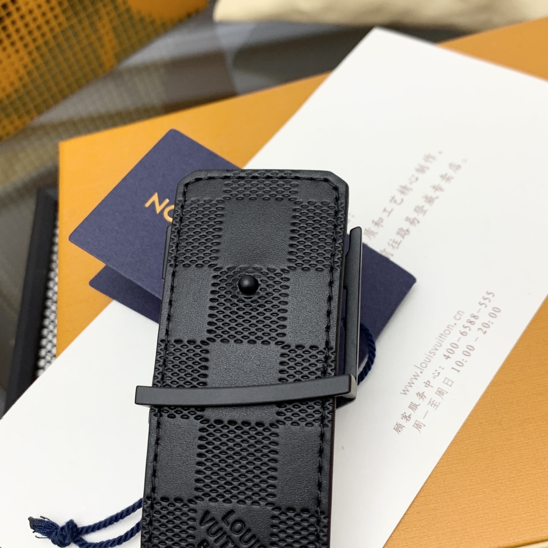 Louis Vuitton Basic Belt Canvas 13514-s-m-l