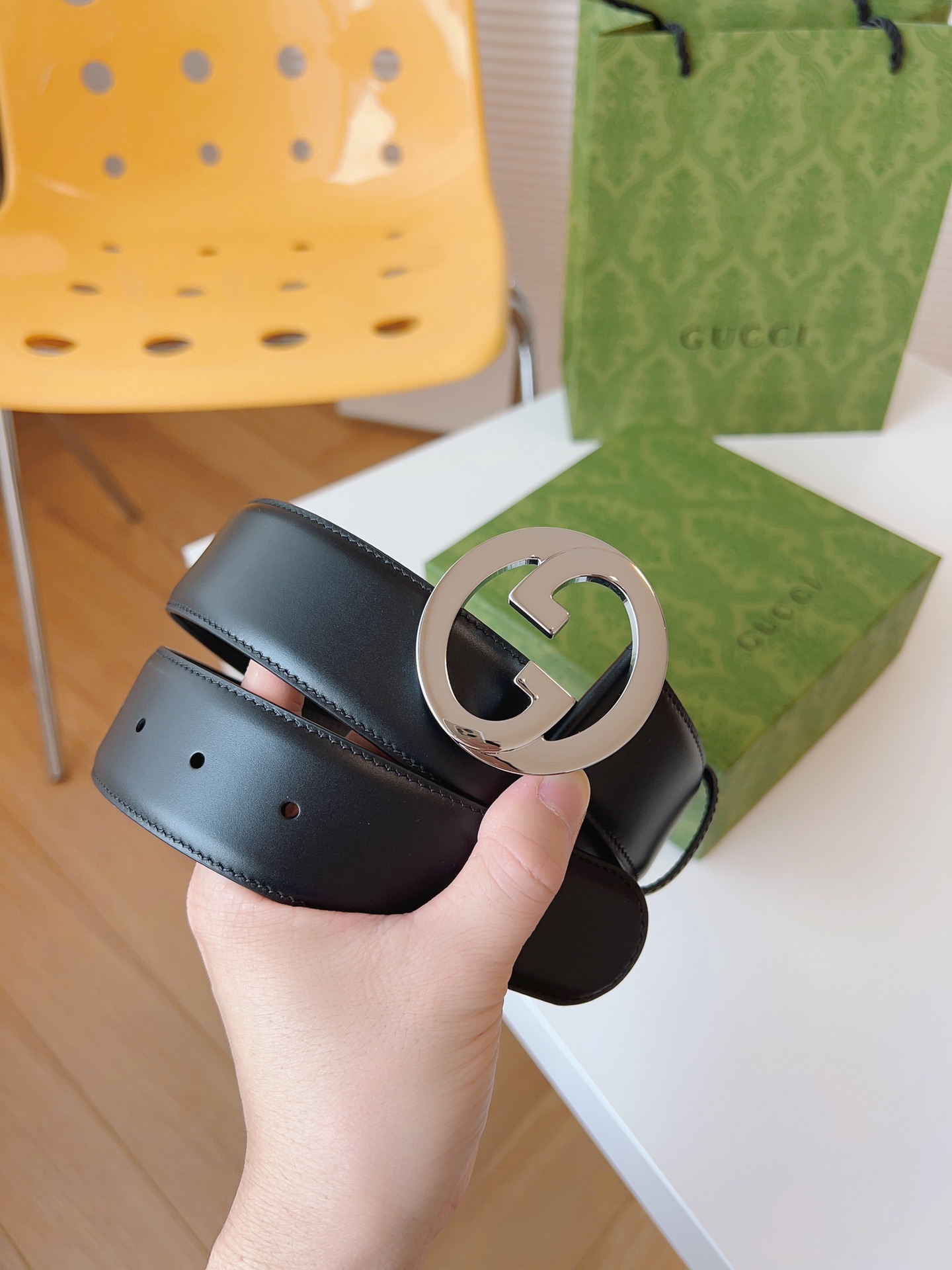 Gucci Basic Belt Black M