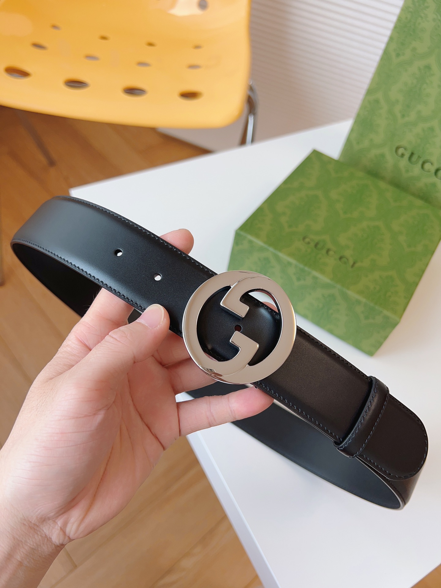 Gucci Basic Belt Black M