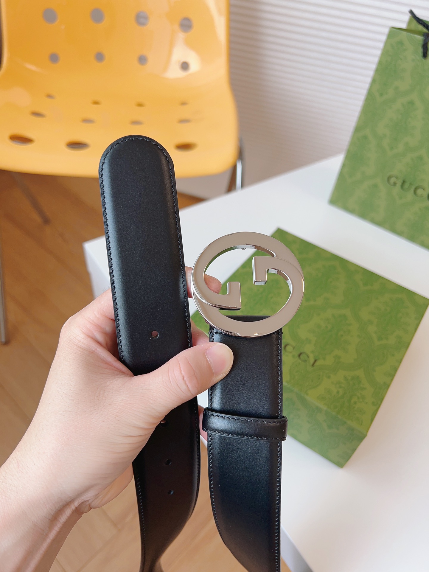 Gucci Basic Belt Black M