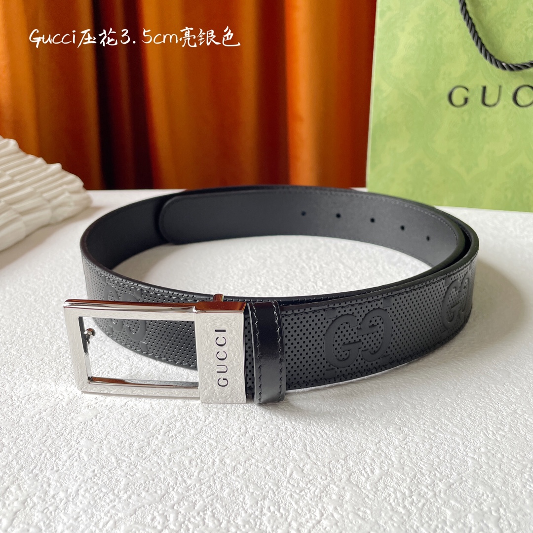 Gucci Basic Belt Cow Leather M