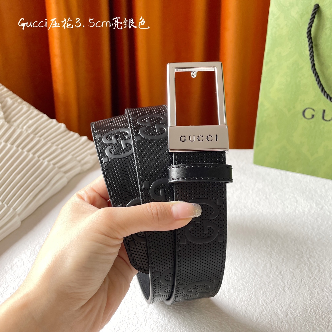 Gucci Basic Belt Cow Leather M