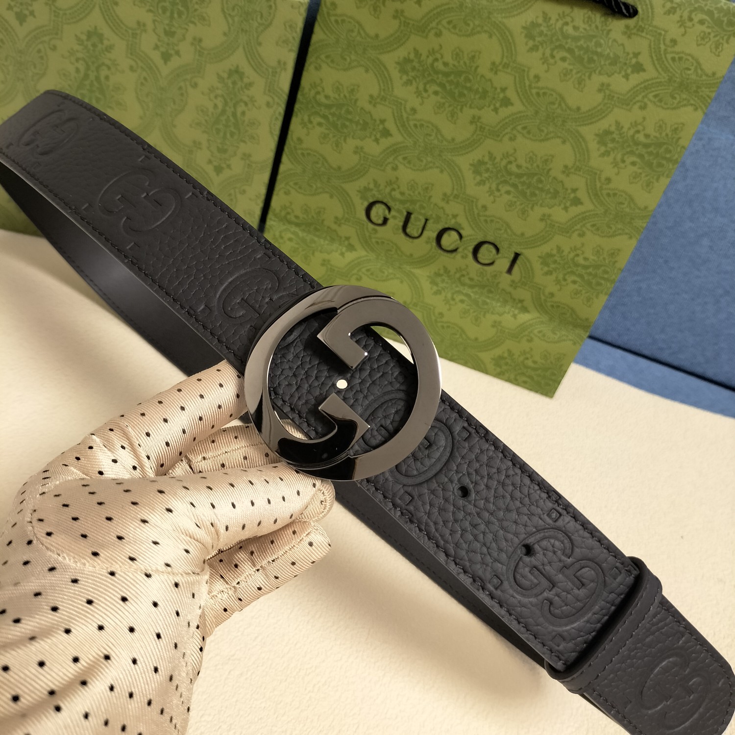 Gucci Basic Belt Cow Leather