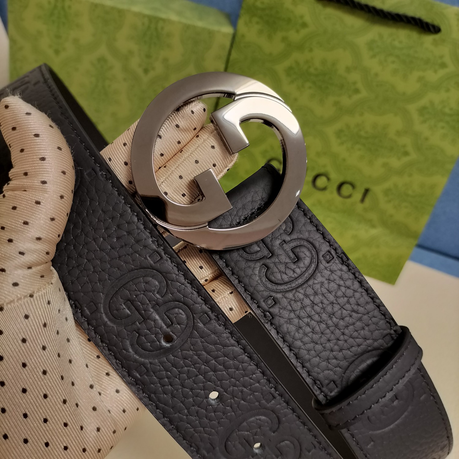 Gucci Basic Belt Cow Leather