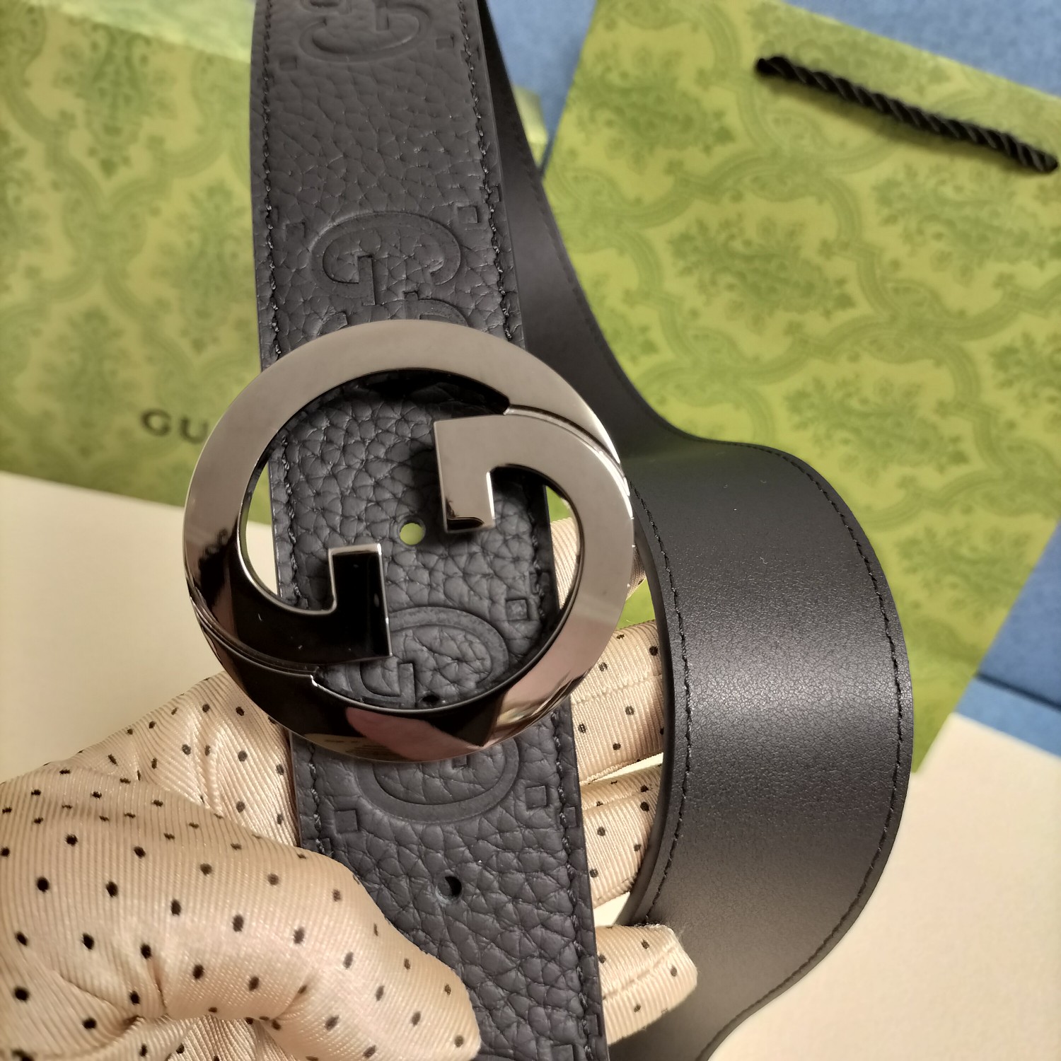 Gucci Basic Belt Cow Leather