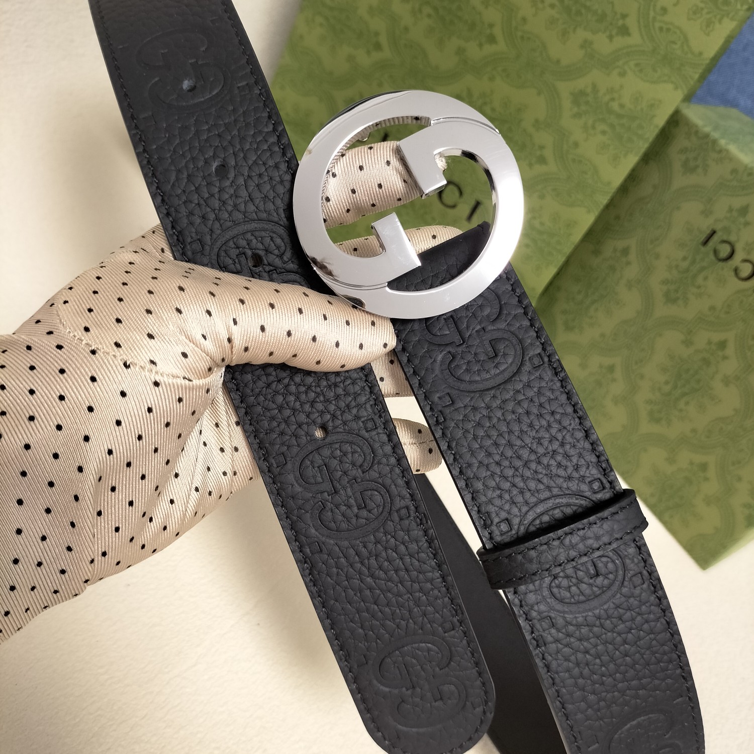 Gucci Basic Belt Cow Leather