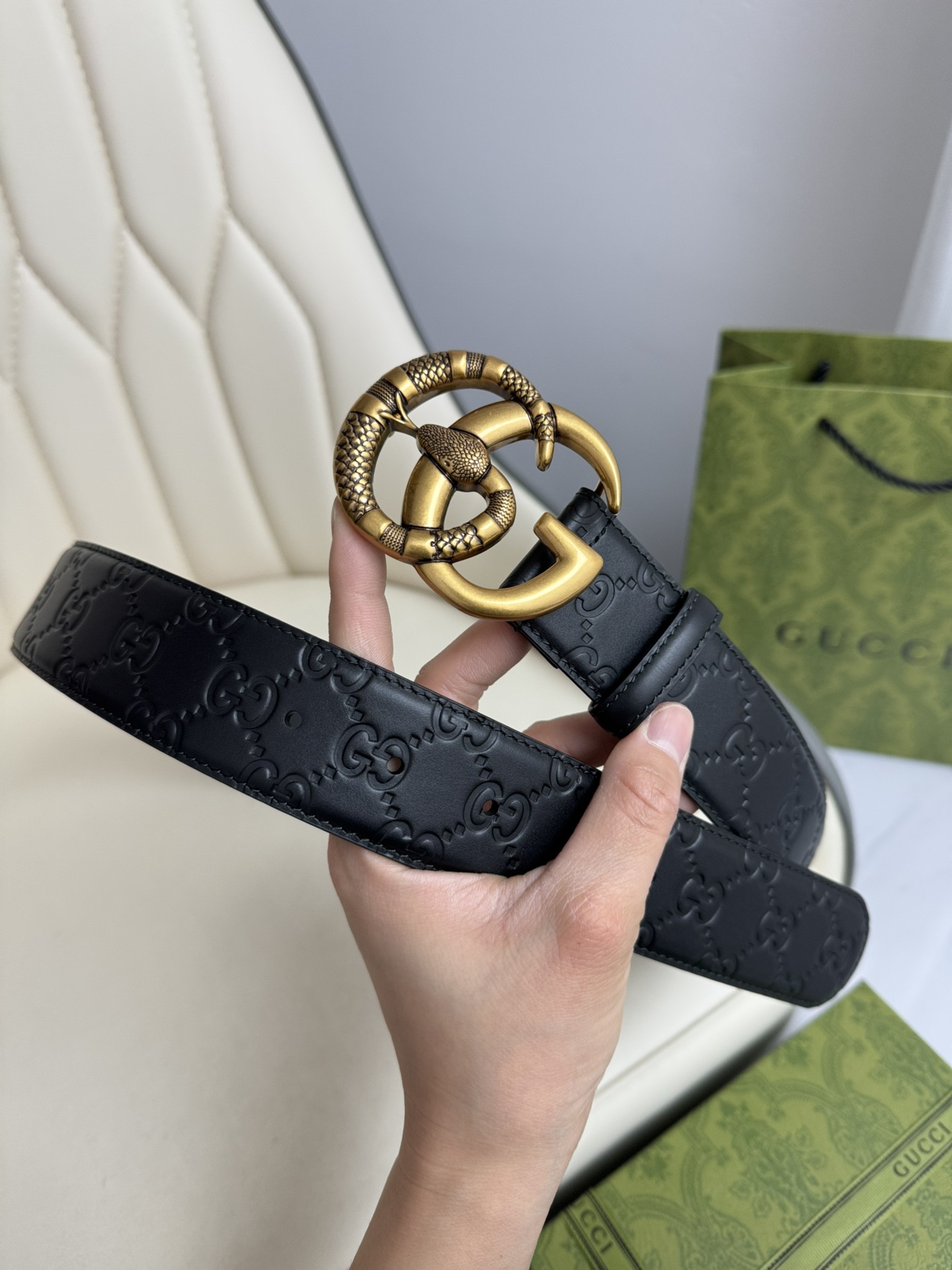Gucci Basic Belt M