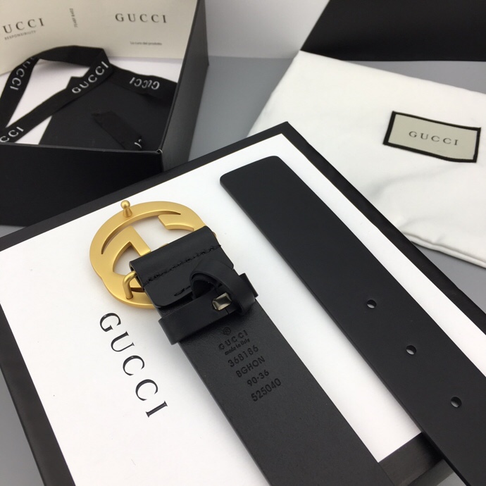 Gucci Basic Belt Cow Leather