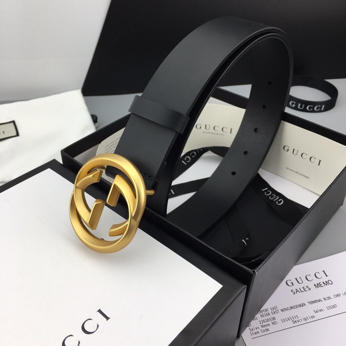 Gucci Basic Belt Cow Leather