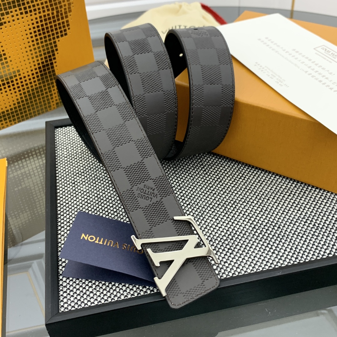 Louis Vuitton Basic Belt Canvas 13514-s-m-l