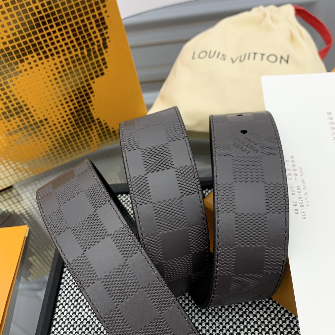 Louis Vuitton Basic Belt Canvas 13514-s-m-l