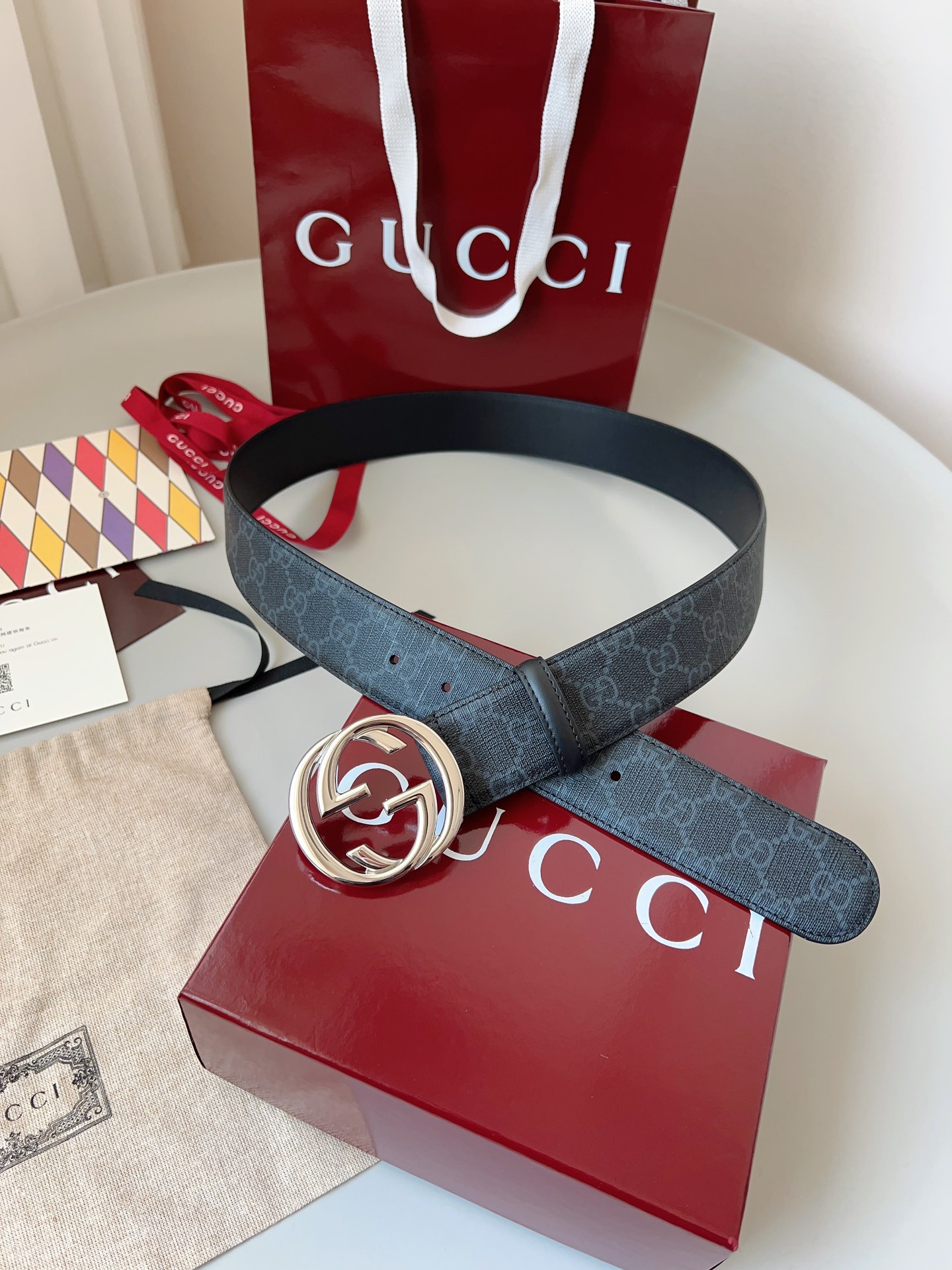 Gucci Basic Belt Canvas
