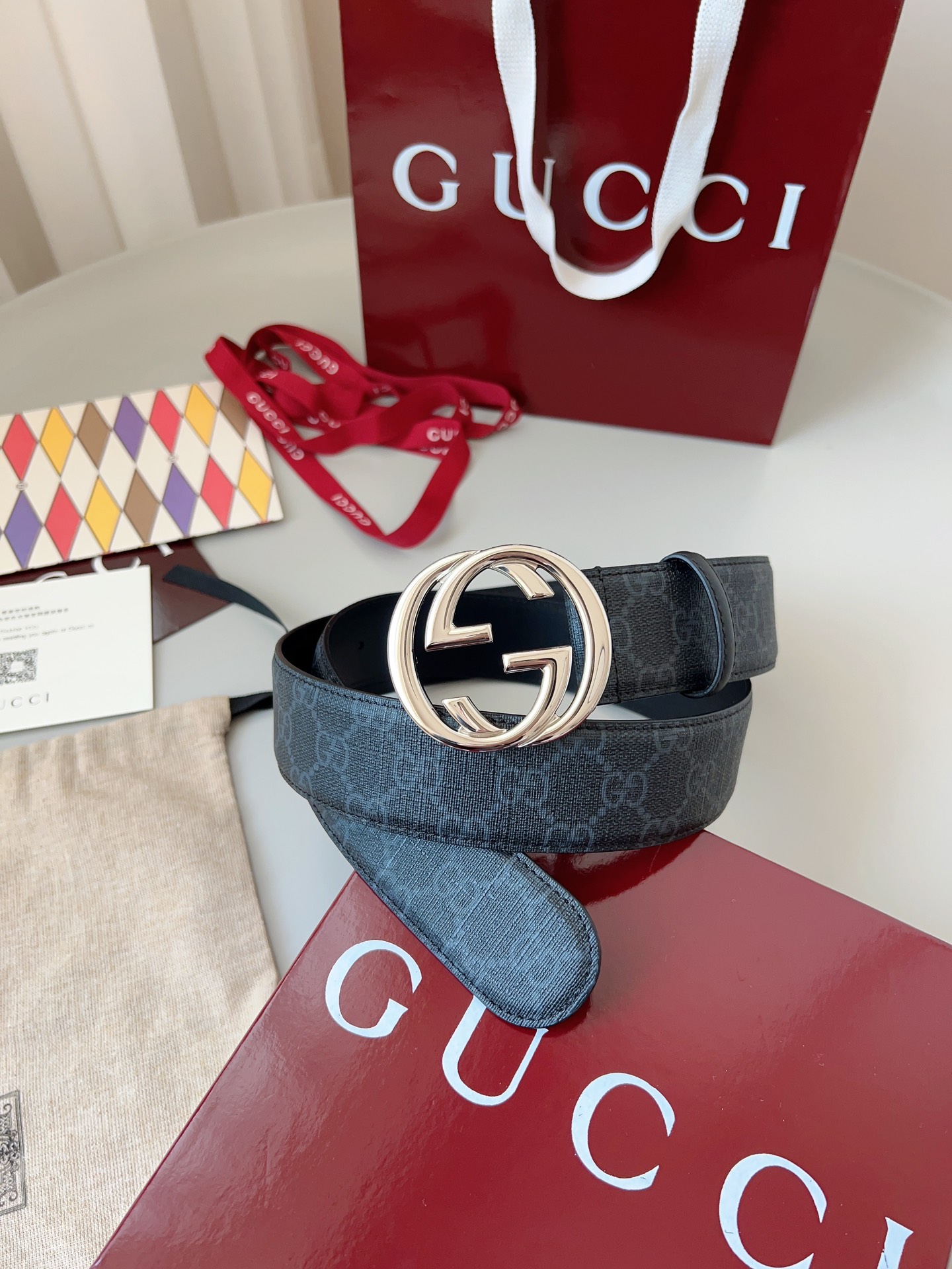 Gucci Basic Belt Canvas