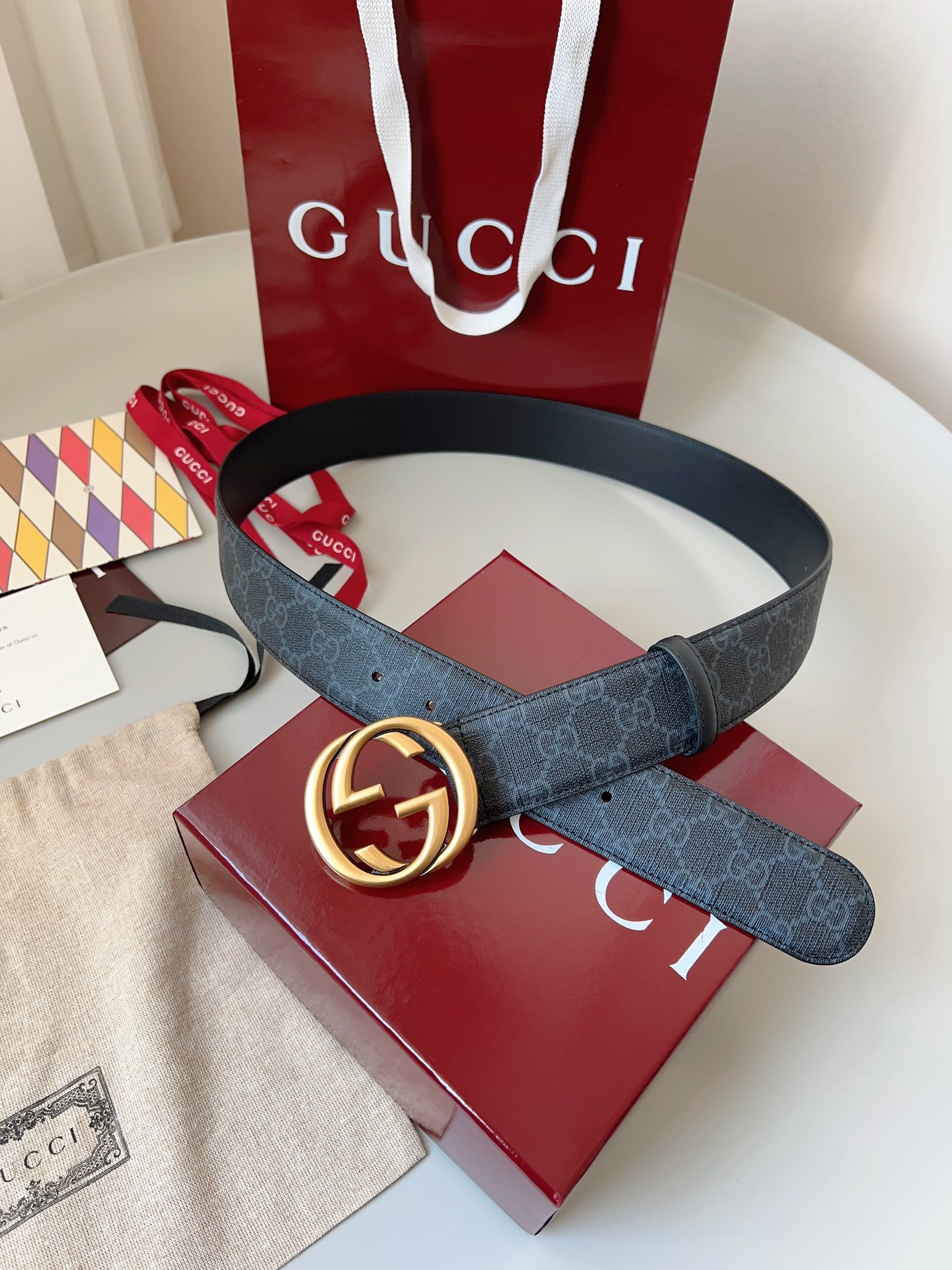 Gucci Basic Belt Canvas