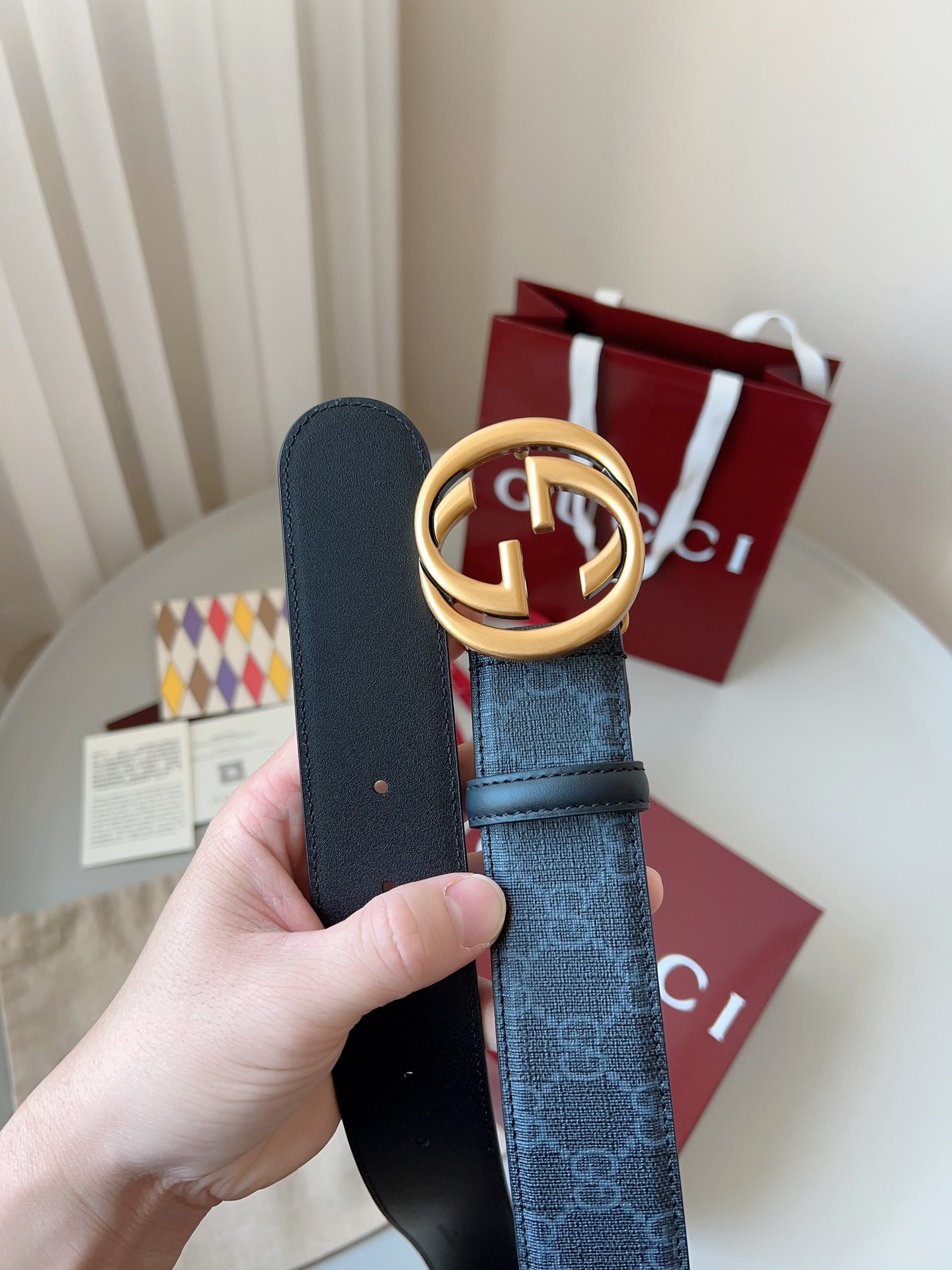 Gucci Basic Belt Canvas