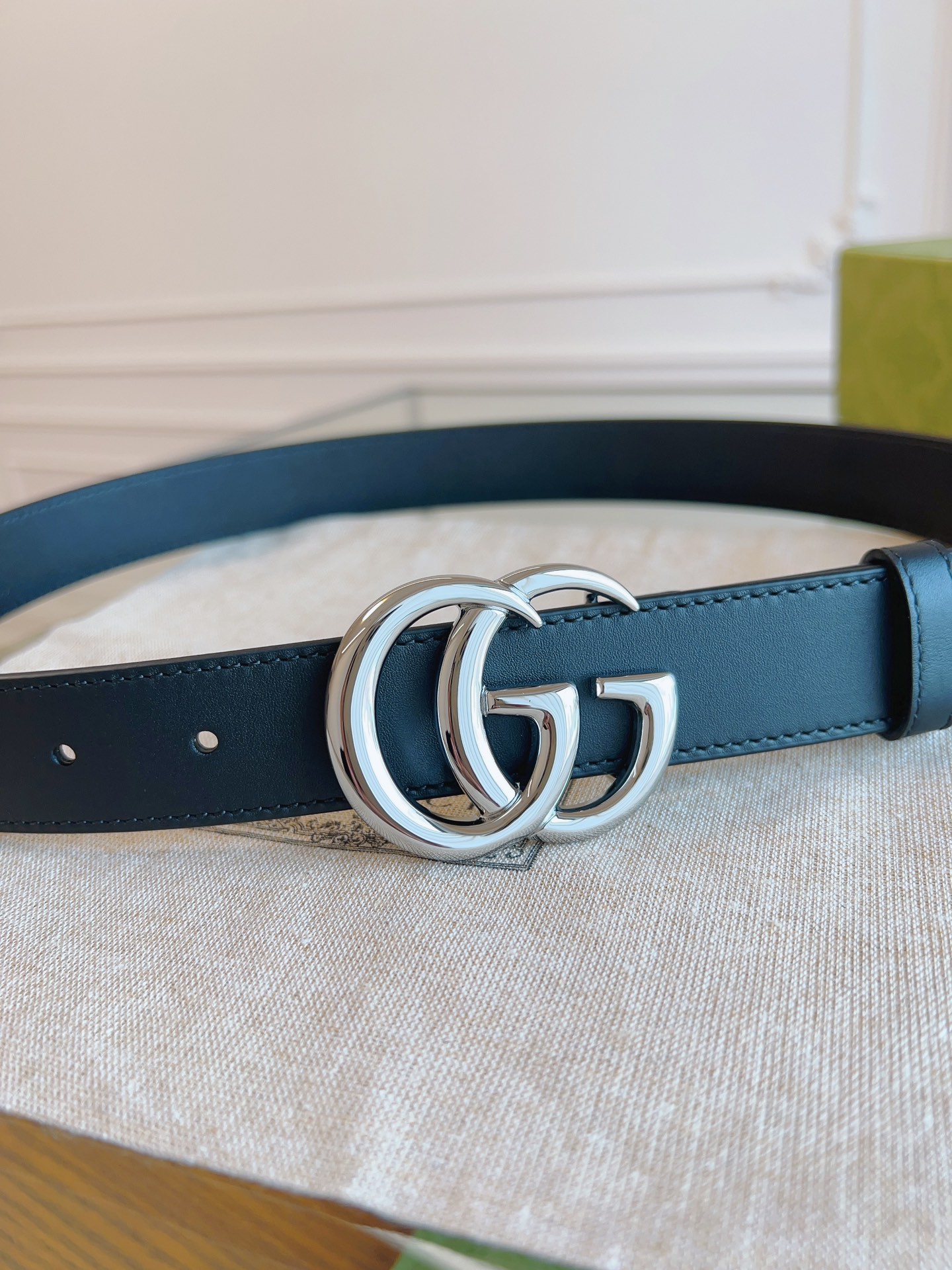 Gucci Female Basic Belt Cow Leather Black