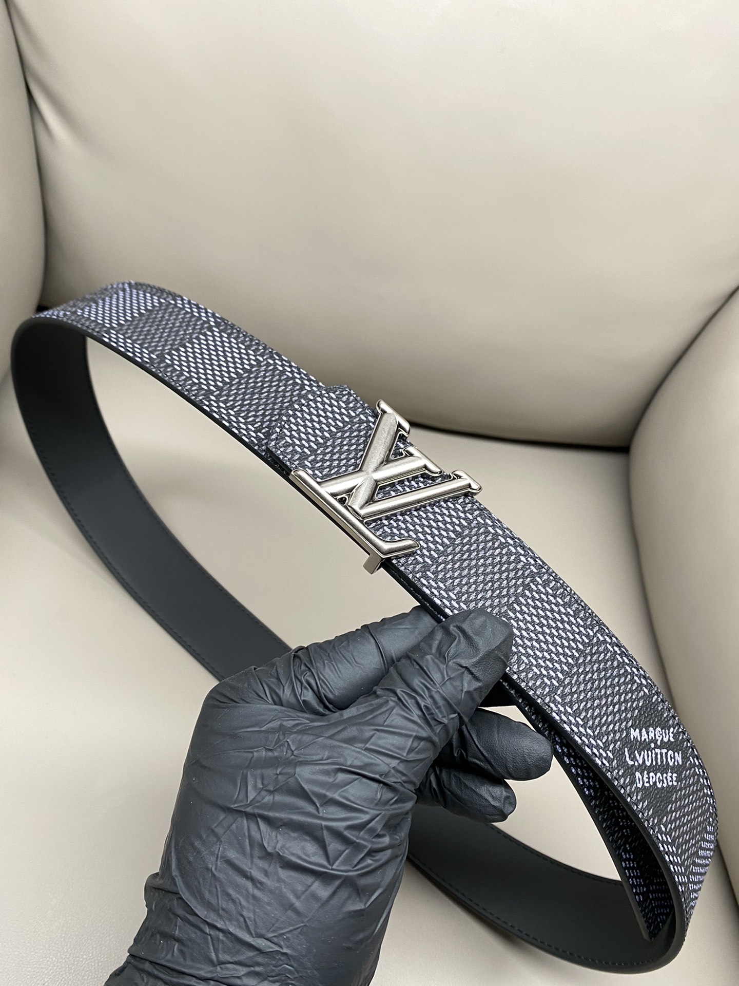 Louis Vuitton Male Basic Belt Canvas S-m-l