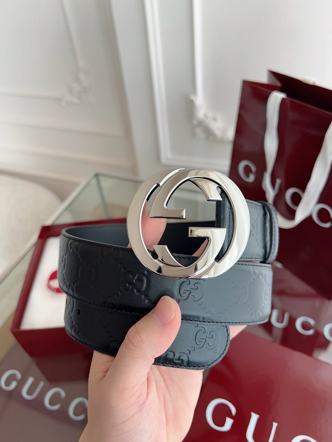 Gucci Basic Belt Black