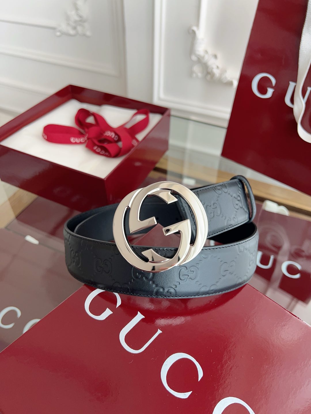 Gucci Basic Belt Black