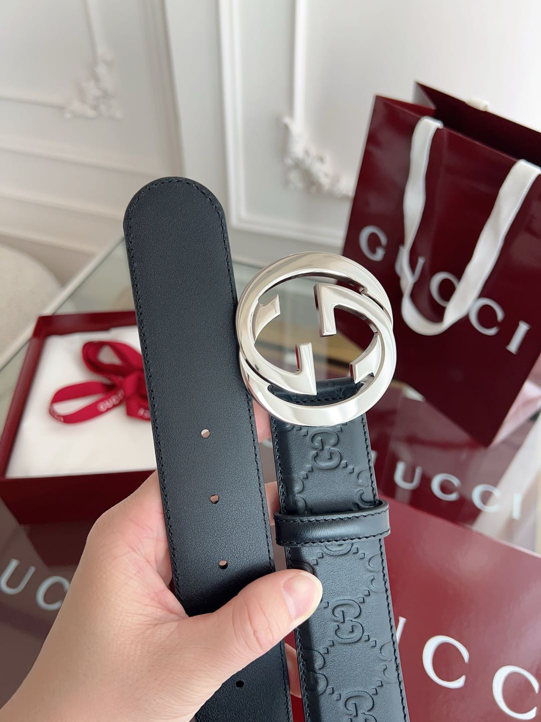 Gucci Basic Belt Black