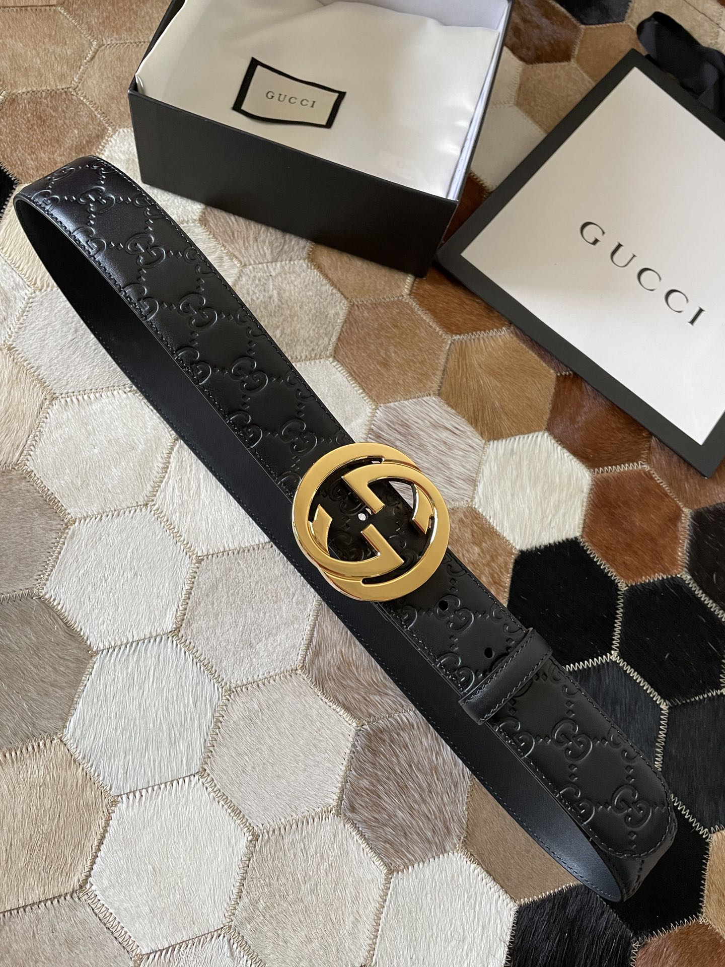Gucci Male Basic Belt S