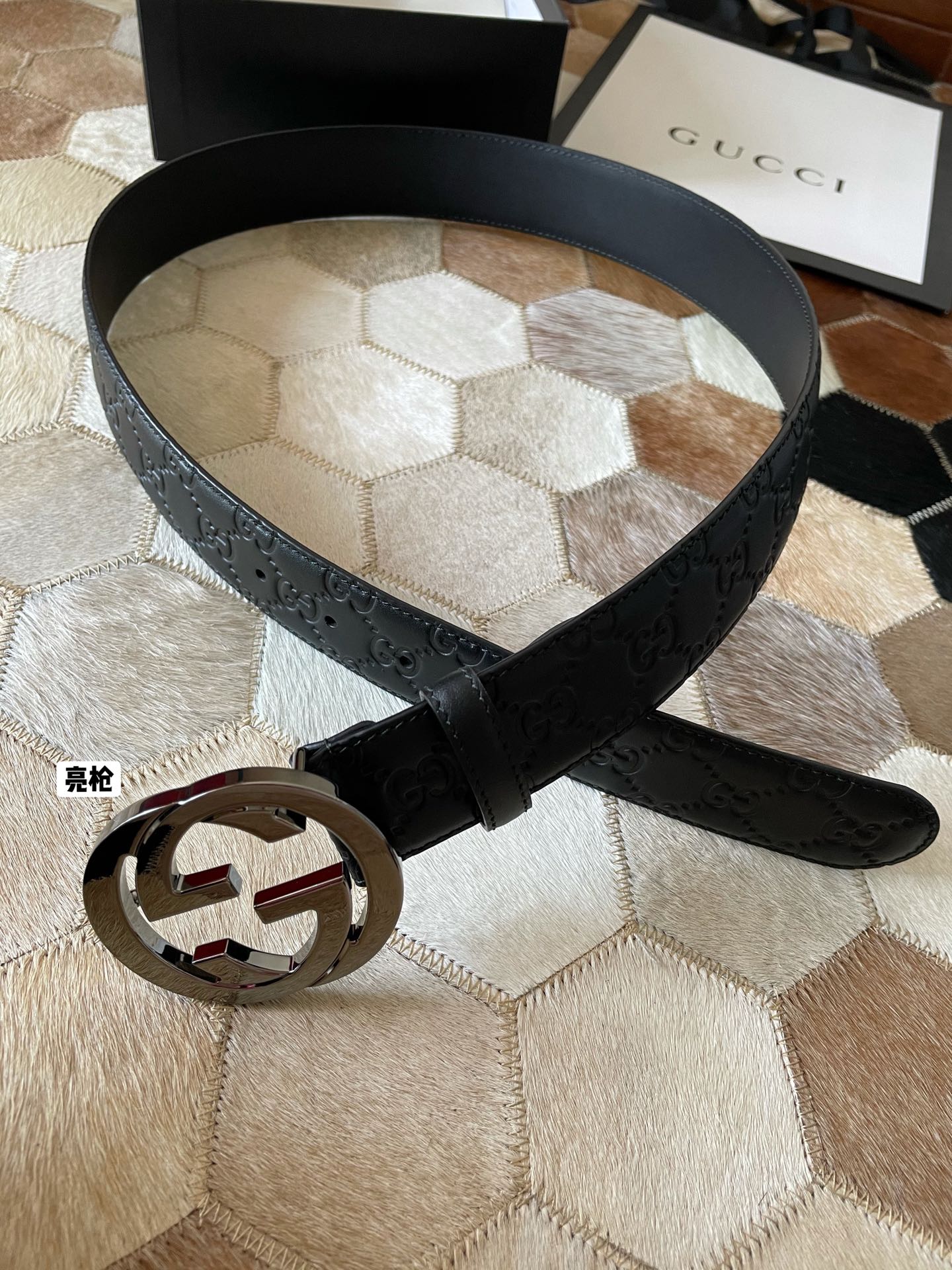 Gucci Male Basic Belt S
