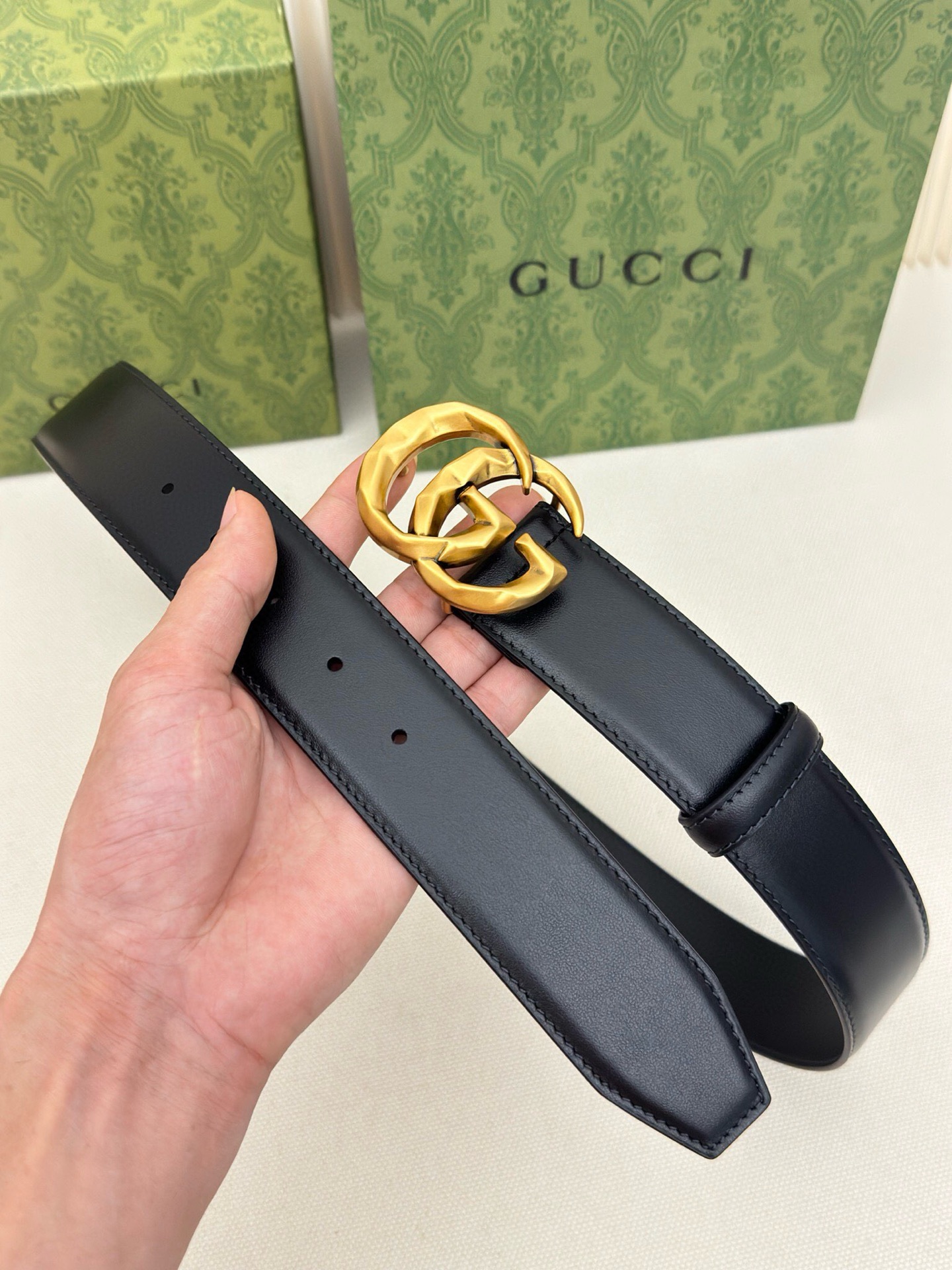 Gucci Basic Belt Black 40mm