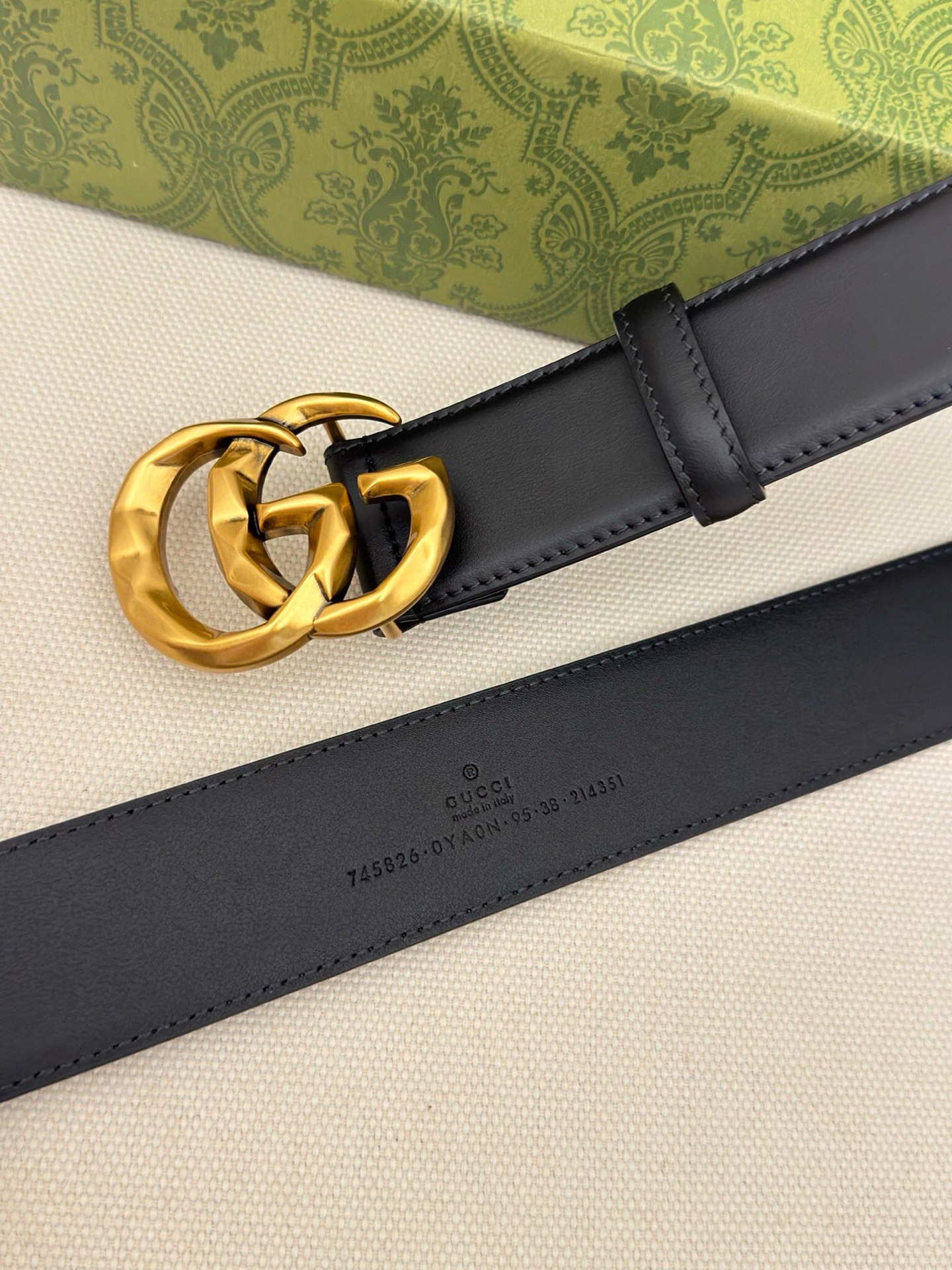 Gucci Basic Belt Black 40mm