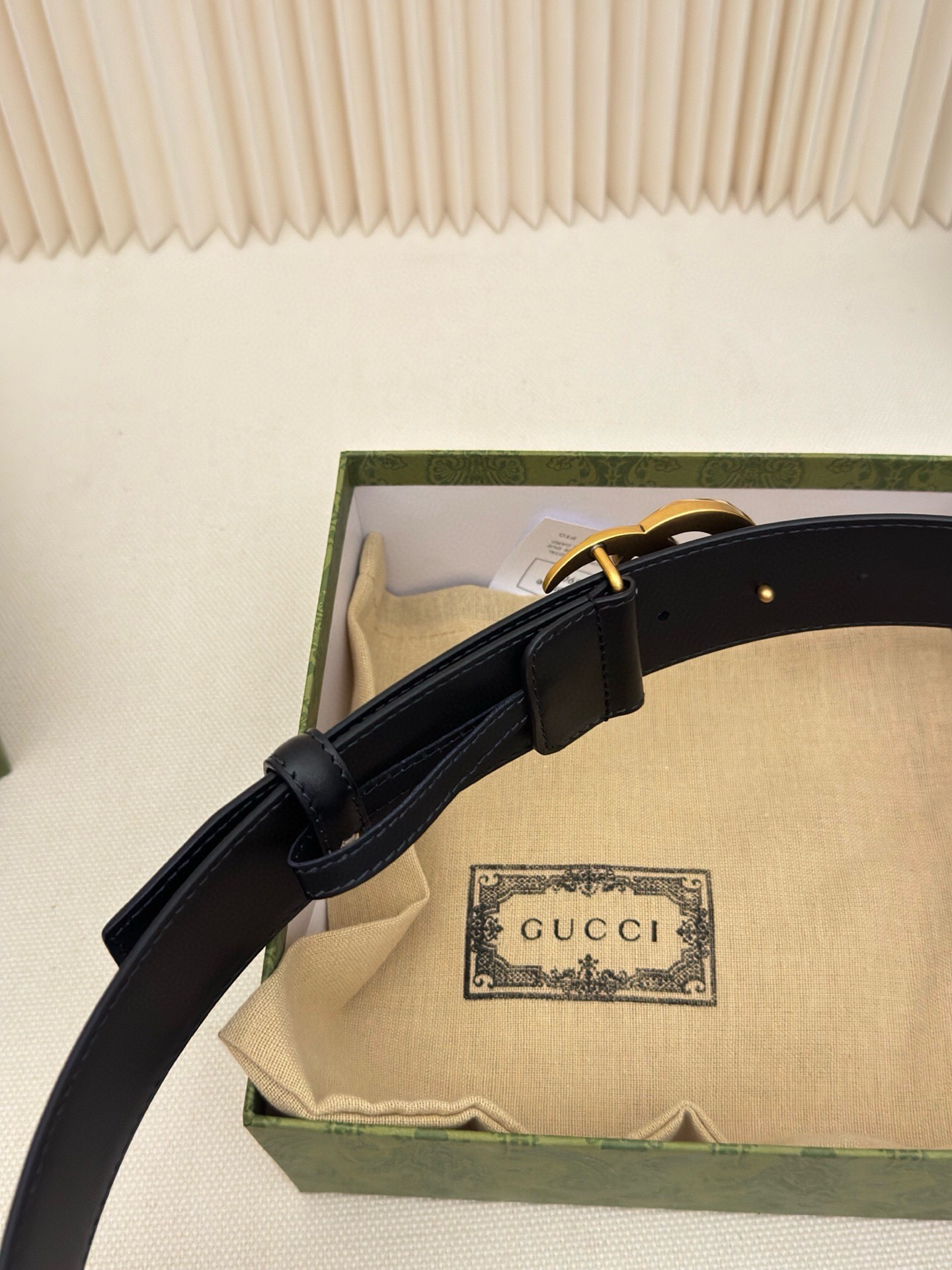 Gucci Basic Belt Black 40mm