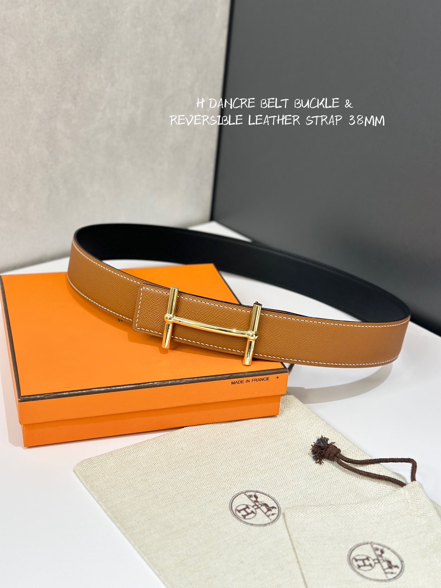 Hermès Basic Belt Cow Leather 38mm-s-l