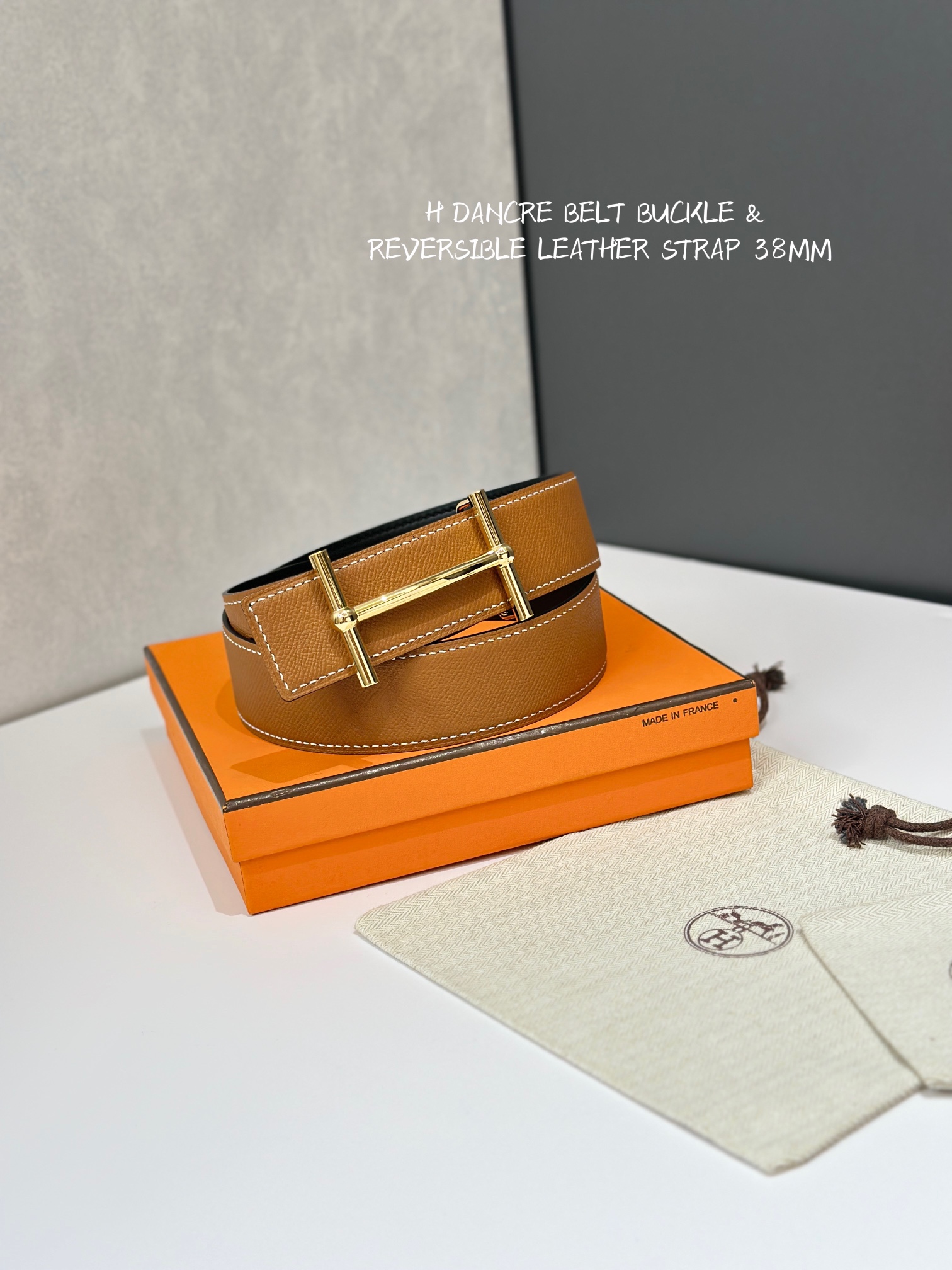 Hermès Basic Belt Cow Leather 38mm-s-l