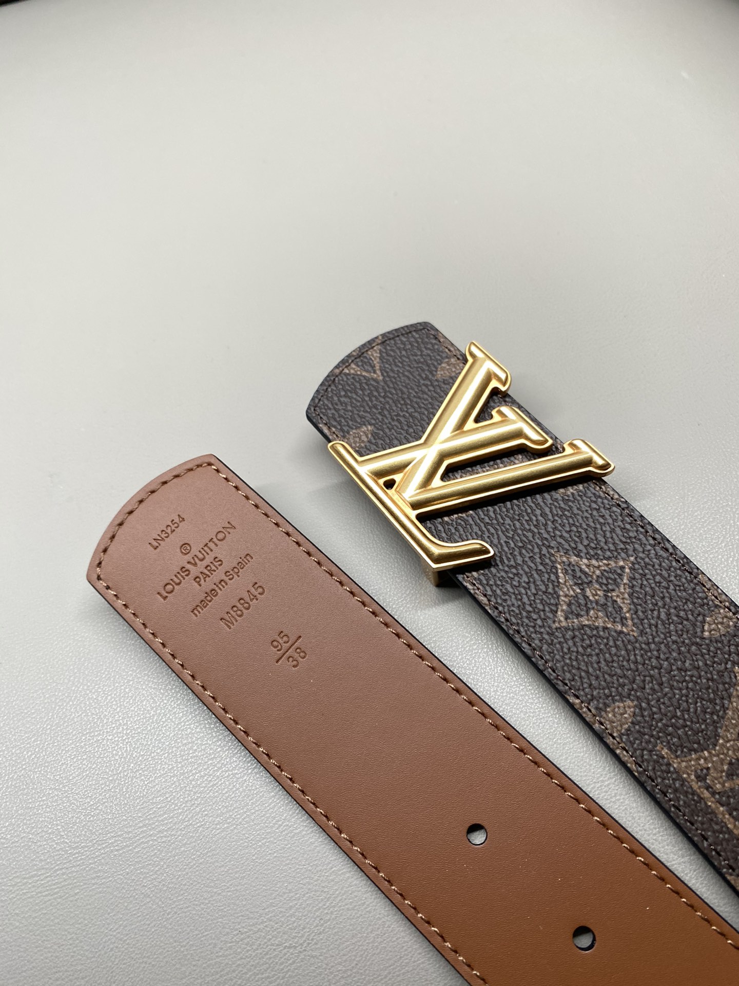 Louis Vuitton Male Basic Belt Canvas S-m-l