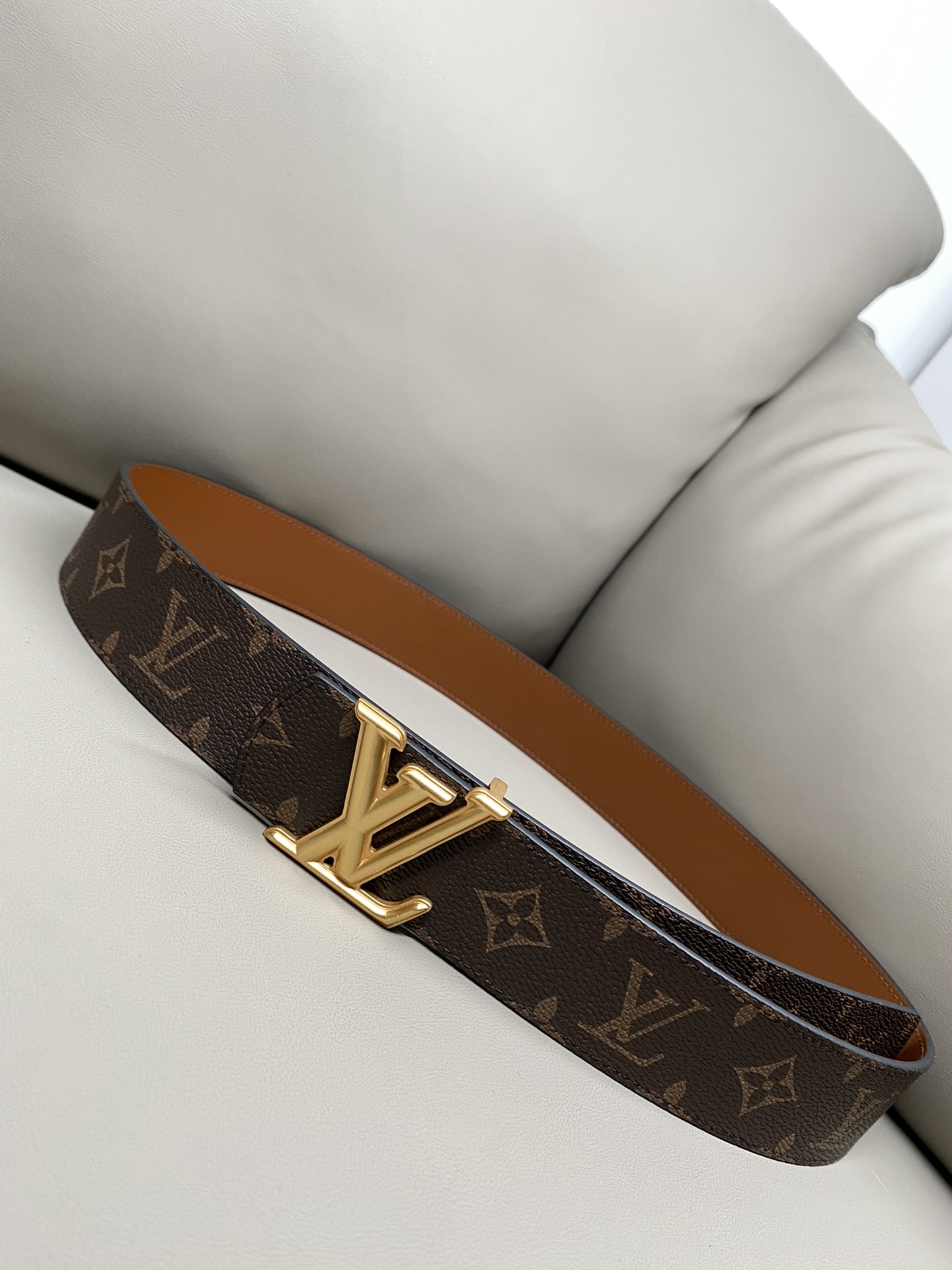 Louis Vuitton Male Basic Belt Canvas S-m-l