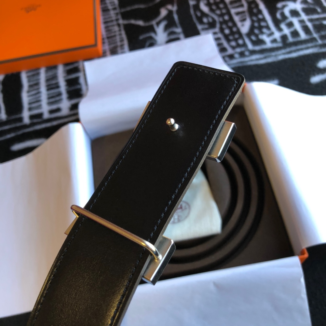 Hermès Basic Belt Cow Leather Gold 38mm-s-m