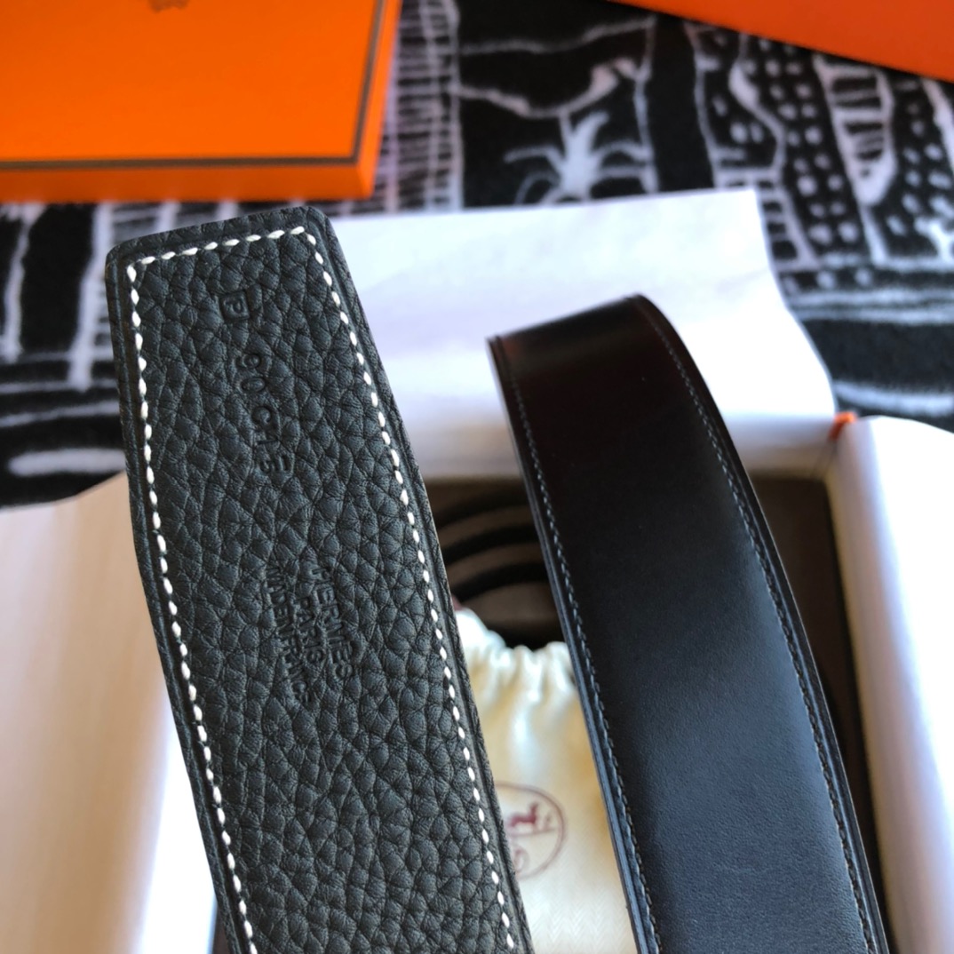 Hermès Basic Belt Cow Leather Gold 38mm-s-m