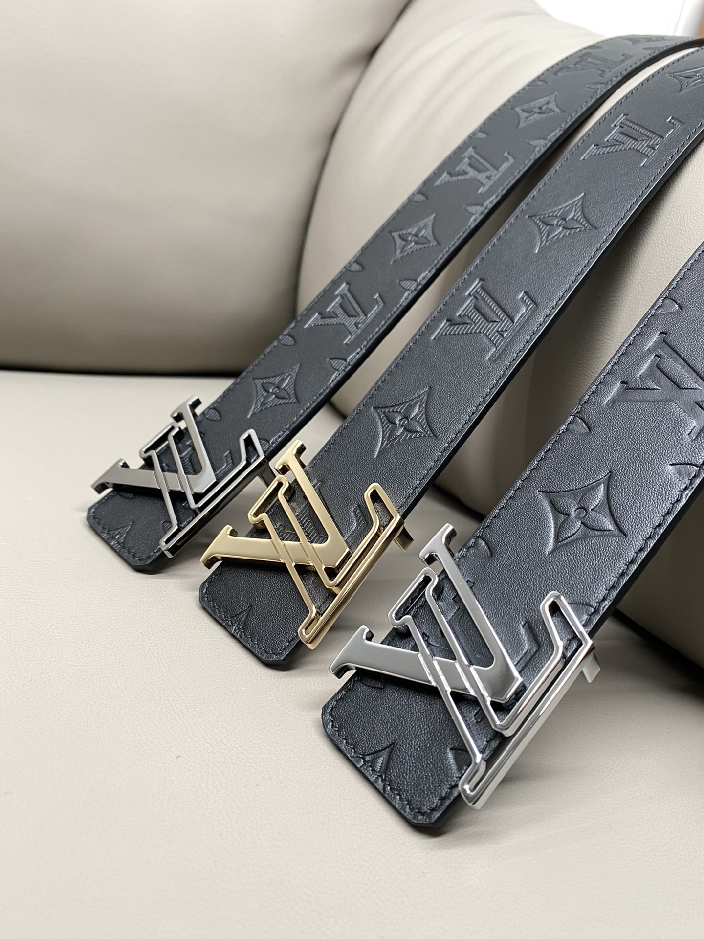 Louis Vuitton Basic Belt Cow Leather S-l