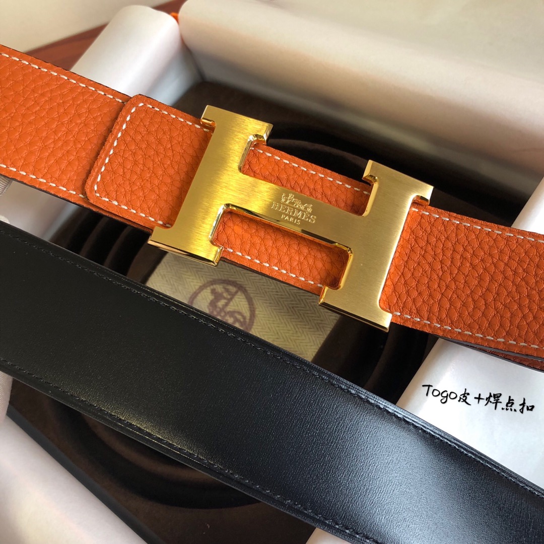 Hermès Male Basic Belt S-m
