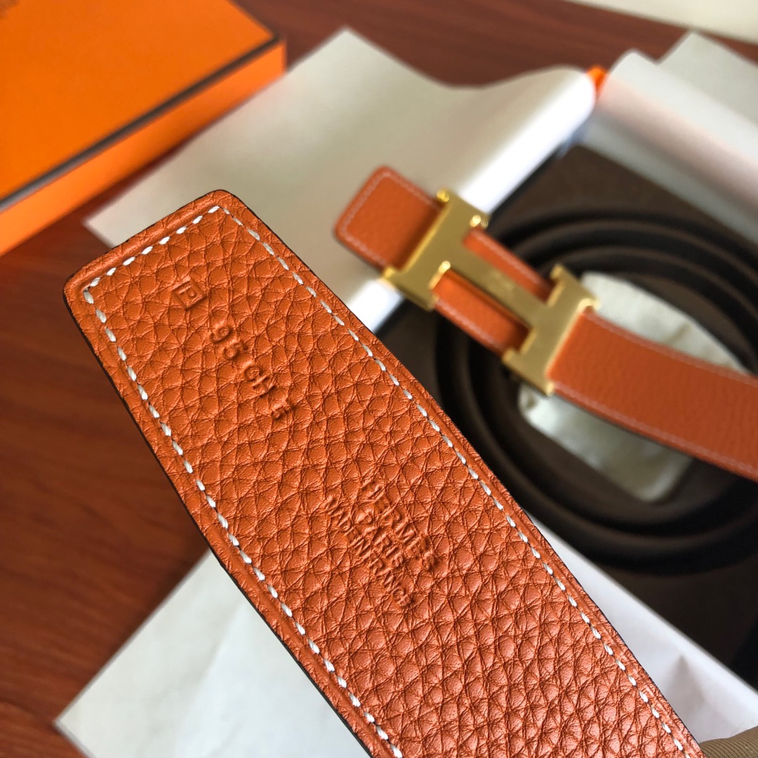 Hermès Male Basic Belt S-m