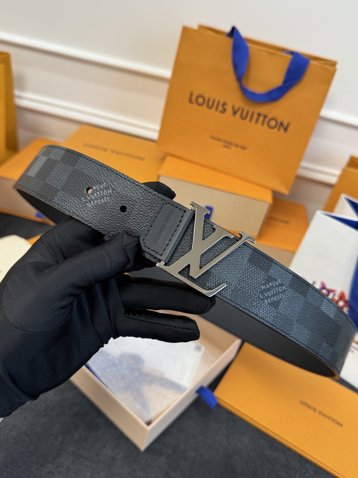 Louis Vuitton Male Basic Belt S-m-l