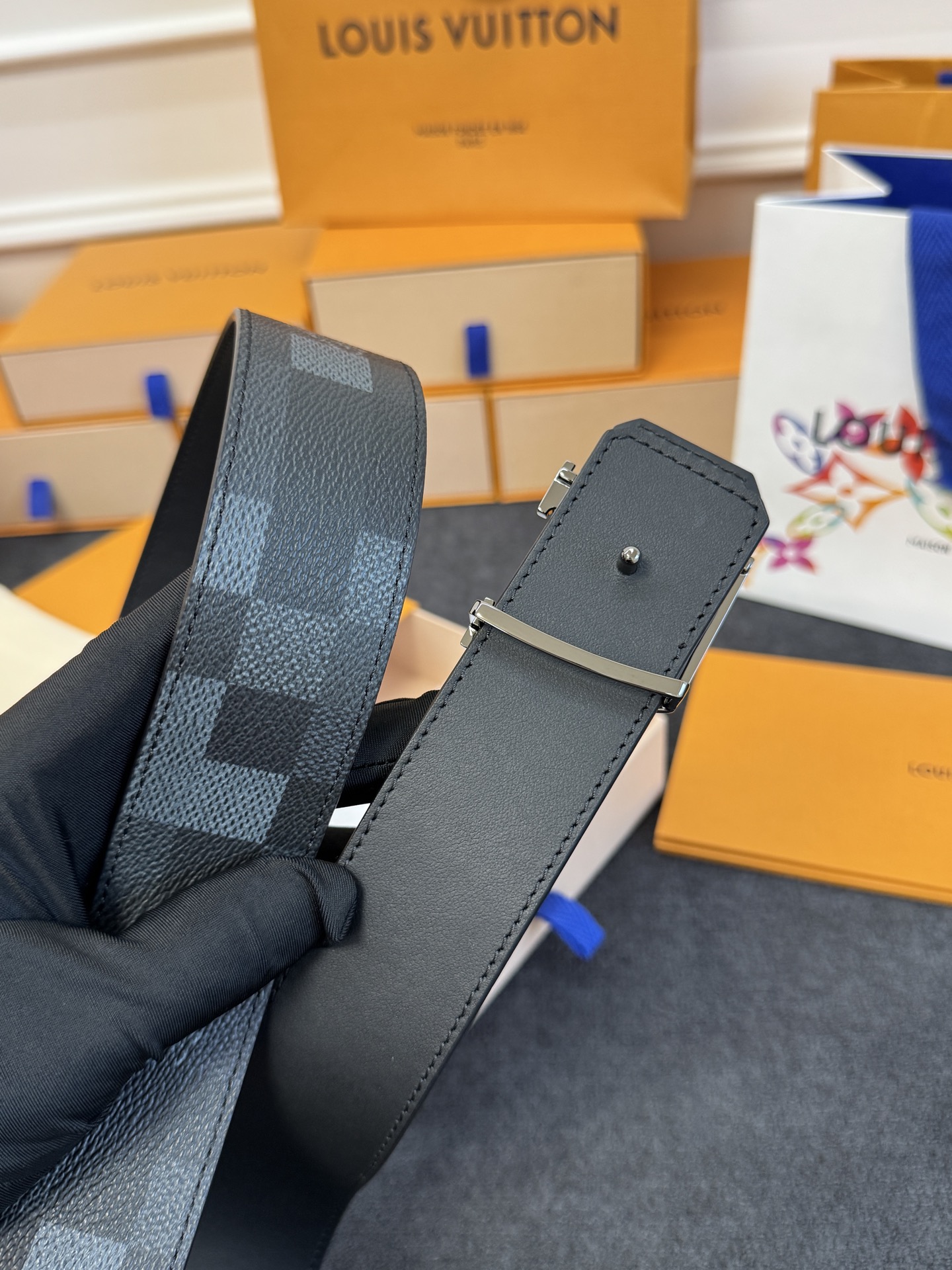 Louis Vuitton Male Basic Belt S-m-l