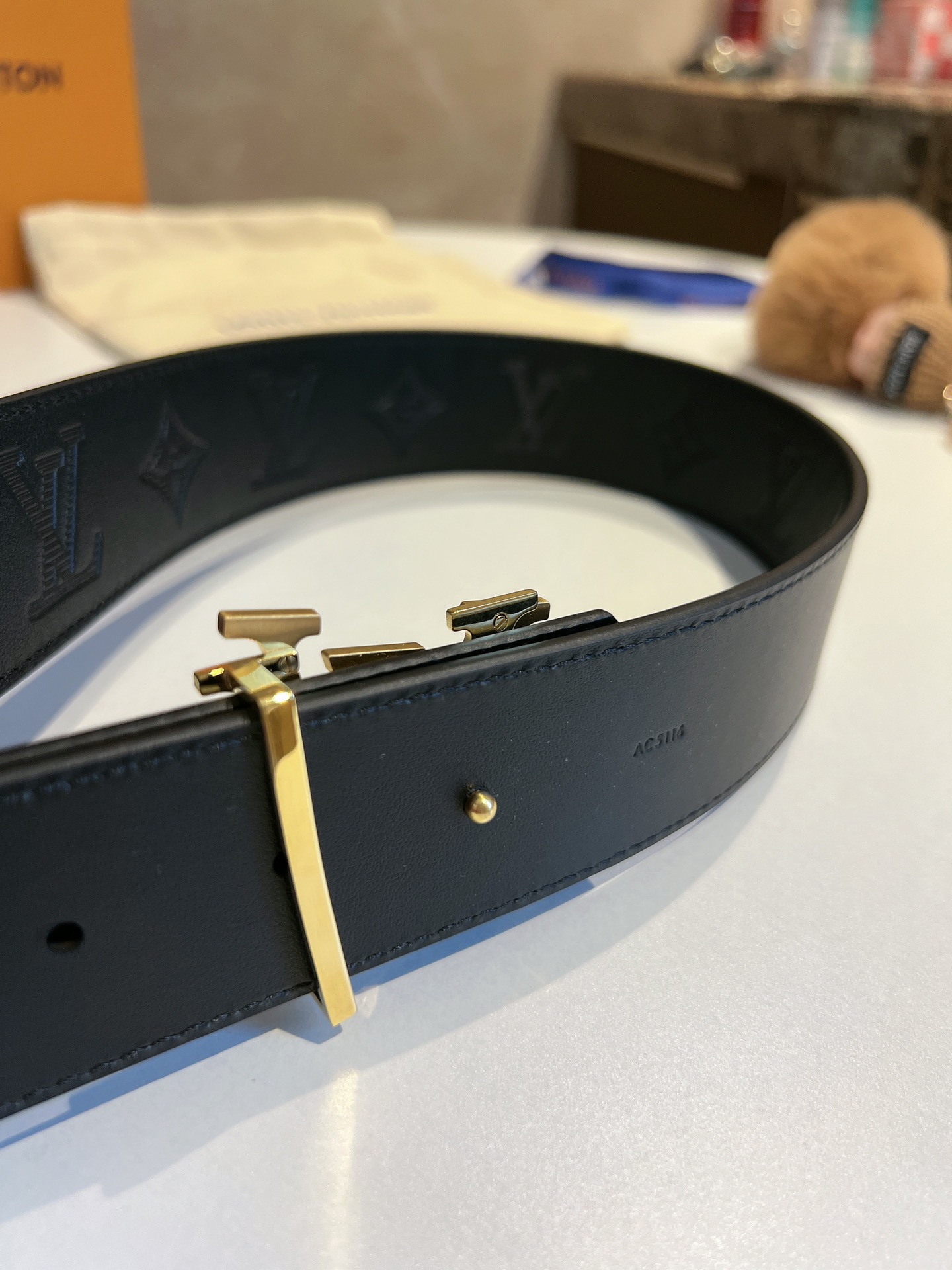 Louis Vuitton Male Basic Belt 40mm-s-l