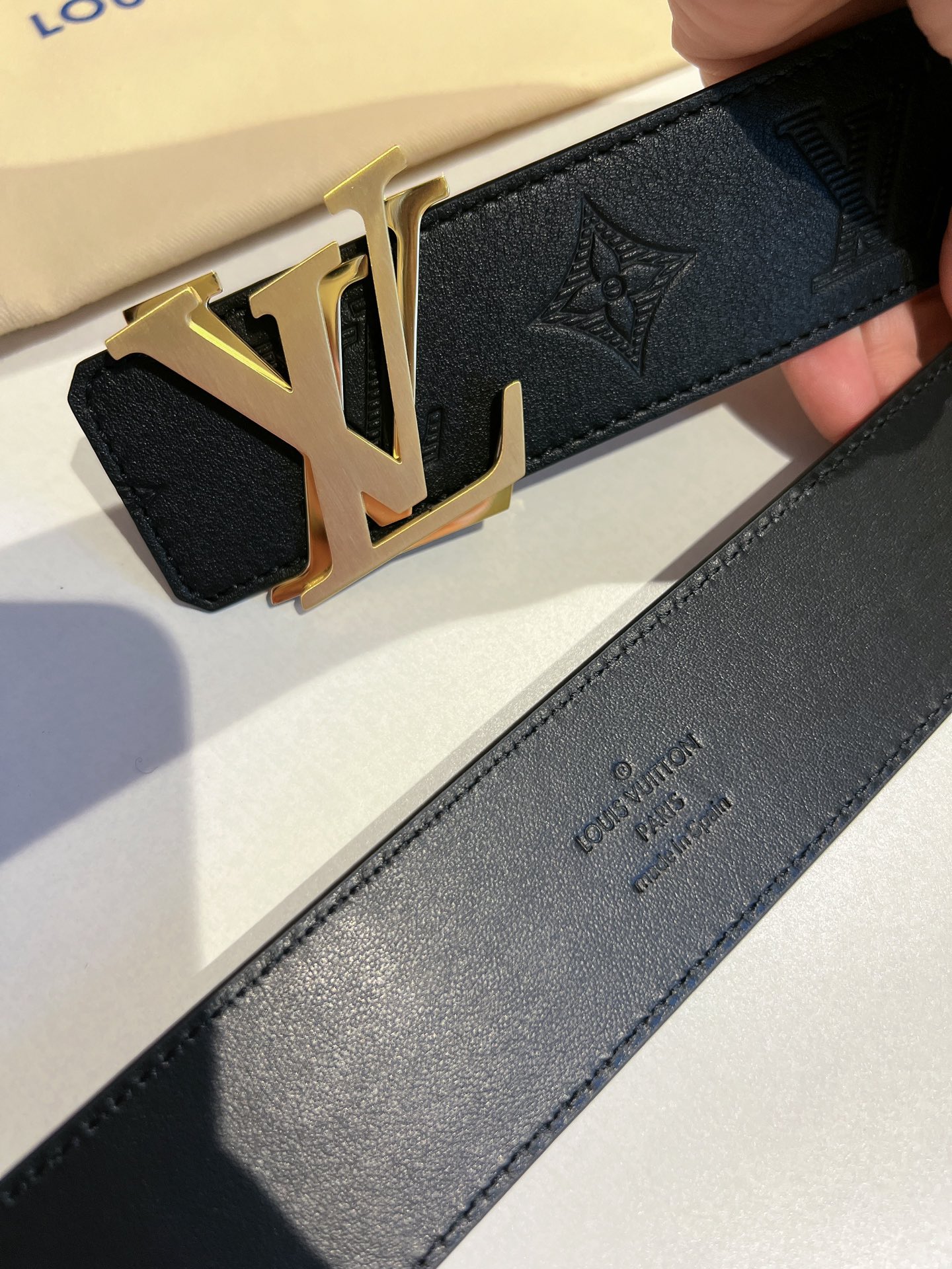 Louis Vuitton Male Basic Belt 40mm-s-l