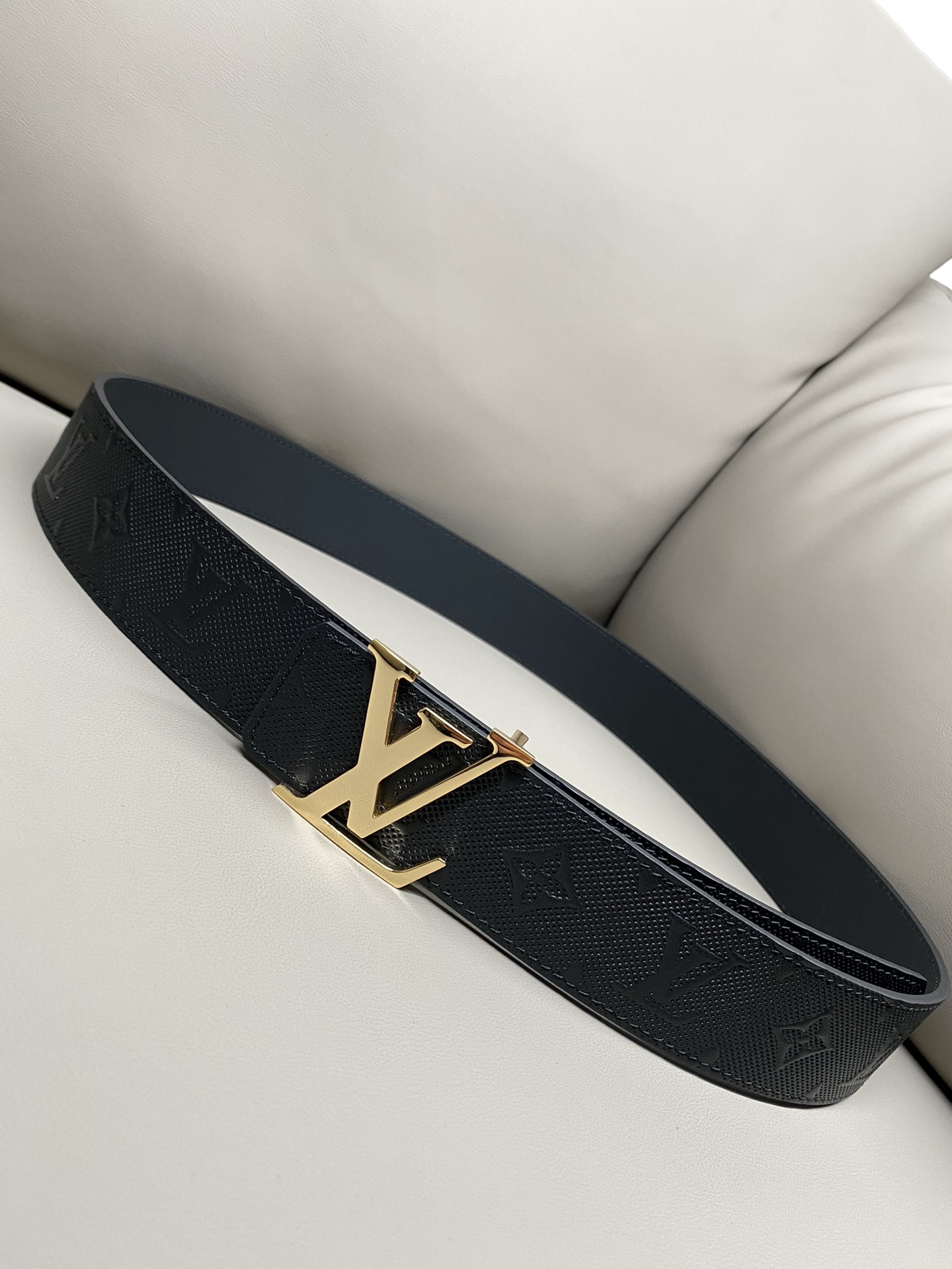 Louis Vuitton Basic Belt Cow Leather L