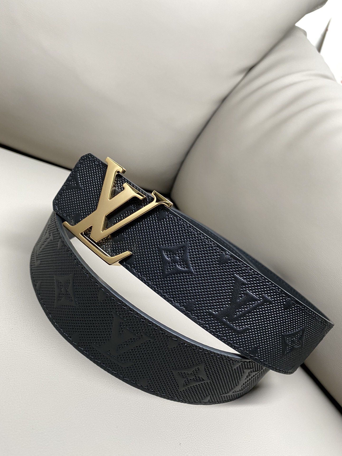 Louis Vuitton Basic Belt Cow Leather L