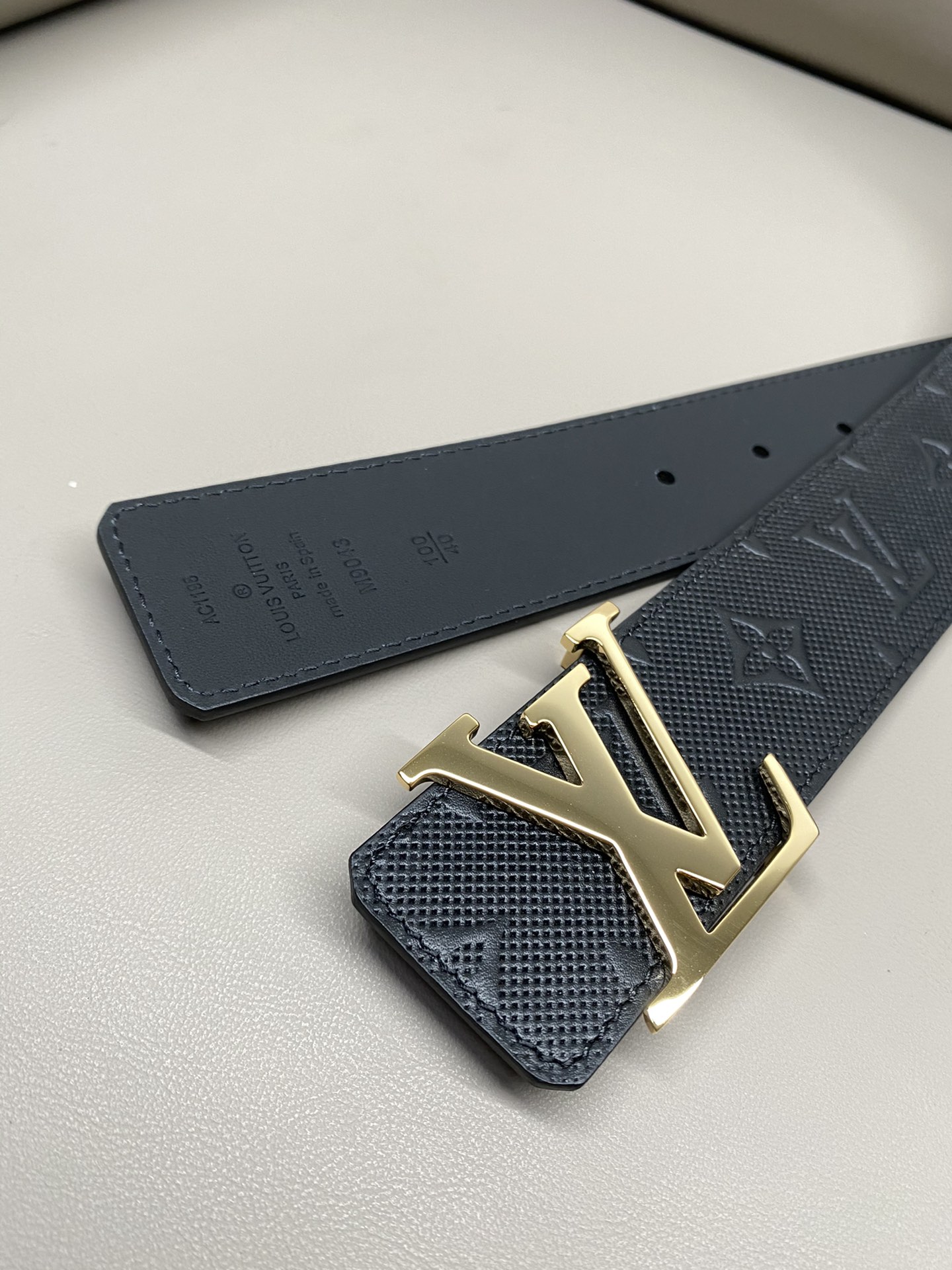 Louis Vuitton Basic Belt Cow Leather L