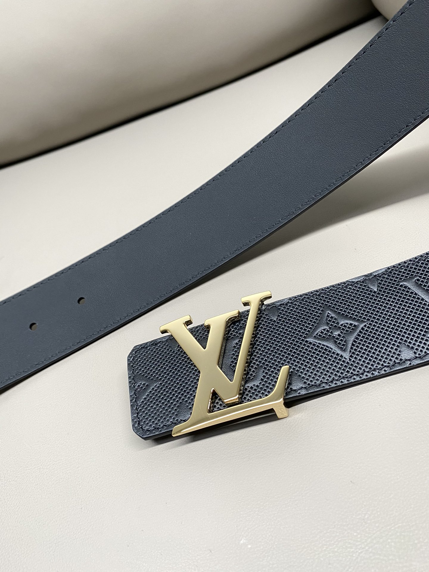 Louis Vuitton Basic Belt Cow Leather L